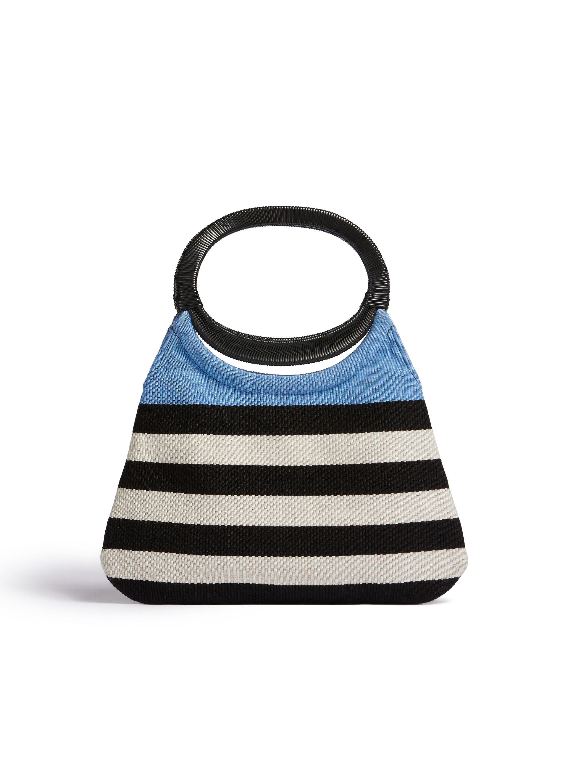 美品マルニボートバッグ スモークブルー MARNI MARKET BOAT BAG | Marni