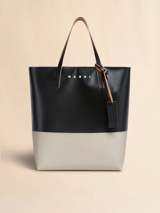 カラーブロック ショッピングバッグ - ショッピングバッグ