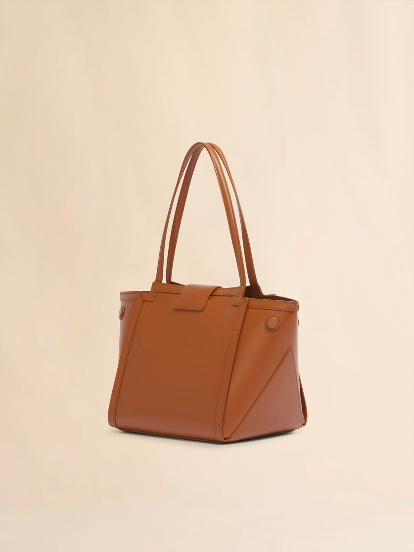Mini-Tasche Riviera aus hellbraunem Leder - Handtaschen - Image 2