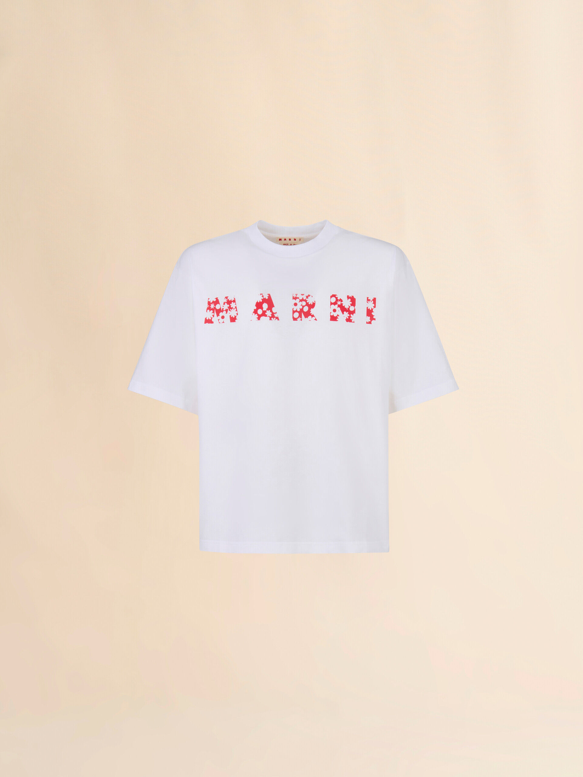 今期❢MARNI マルニ Tシャツ Mサイズ ホワイト完売商品❢14y❢交渉可 新作マルニ❢交渉可❢キッズライン14y MARNI (マルニ)