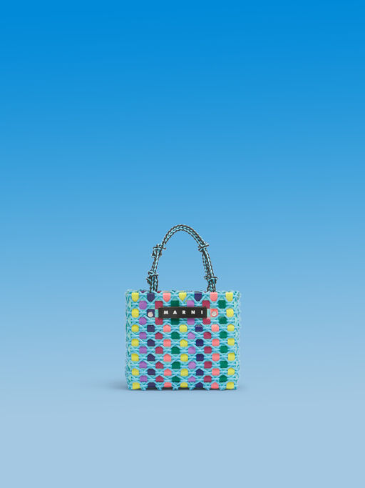 ペイパー MARNI MARKET CAKE BASKET MINI - ショッピングバッグ