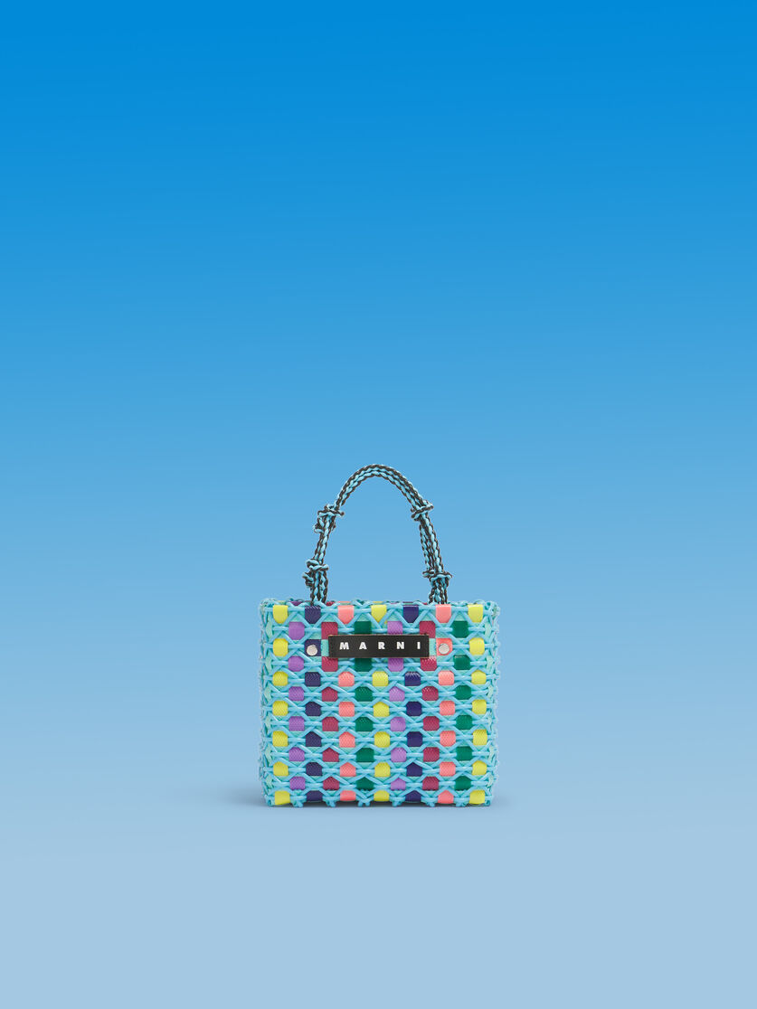 レイン MARNI MARKET CAKE BASKET MINI - ショッピングバッグ - Image 1
