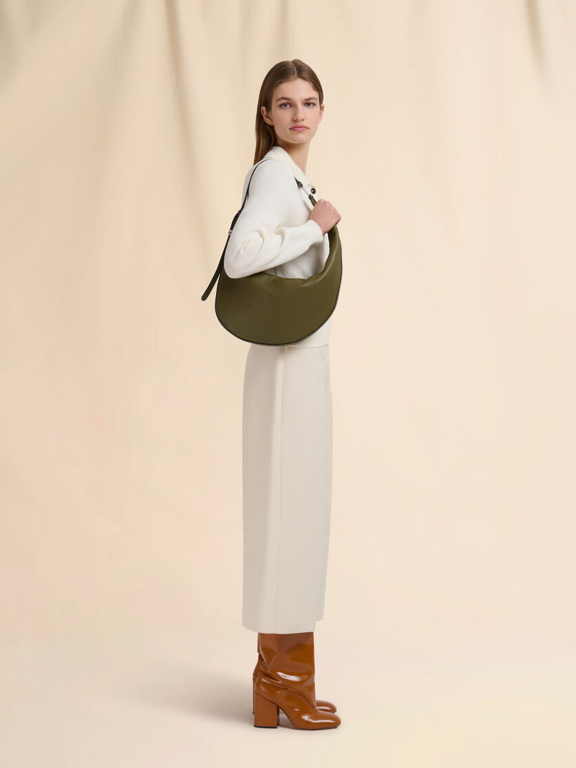Cream cotton collared cardigan - Pullovers - Image 5