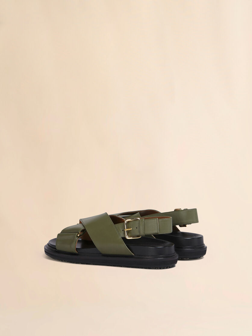 Brown leather Fussbett - Sandals - Image 3