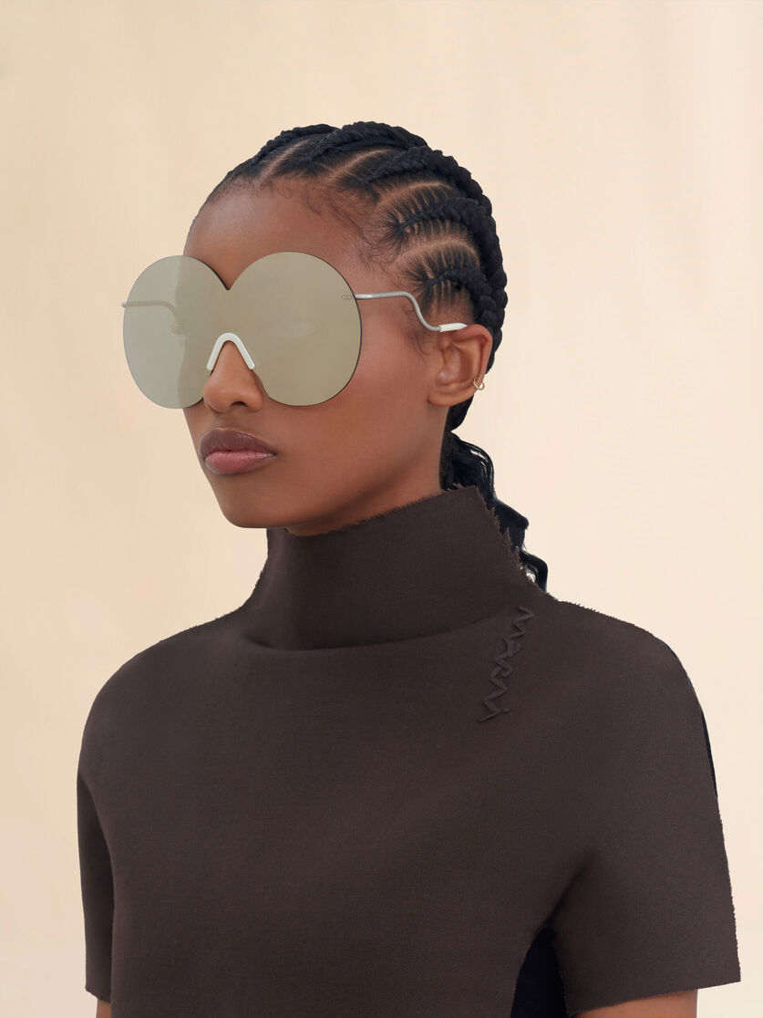 Charcoal grey Odrius sunglasses - Optical - Image 2
