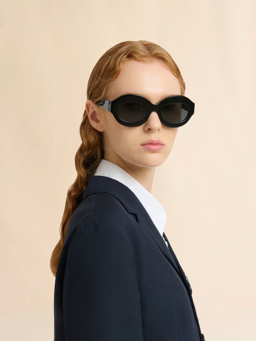 Black Ik Kil Cenote acetate sunglasses - Optical - Image 2