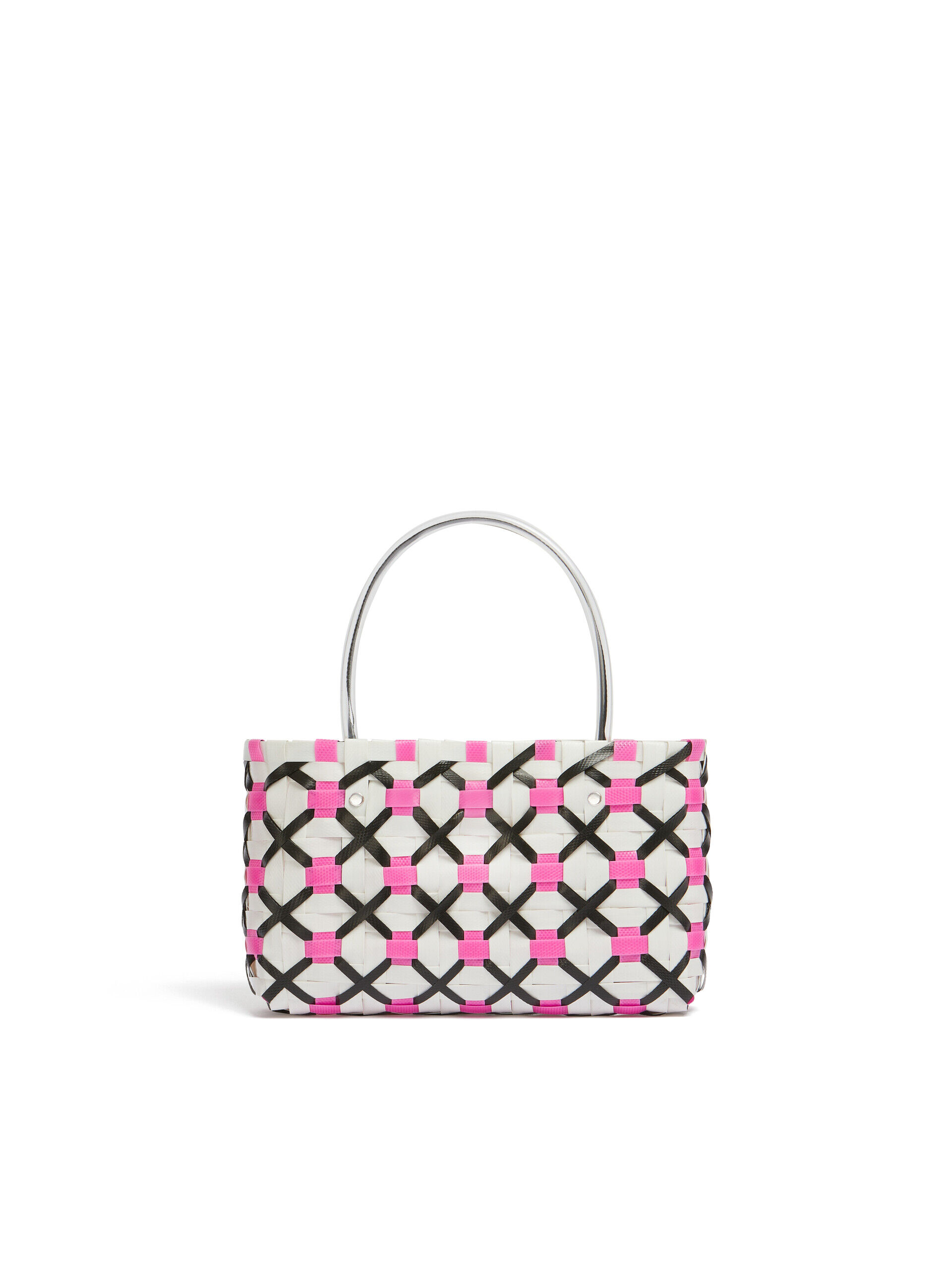 アイボリー(リリーホワイト) MARNI MARKET クリスクロス トート