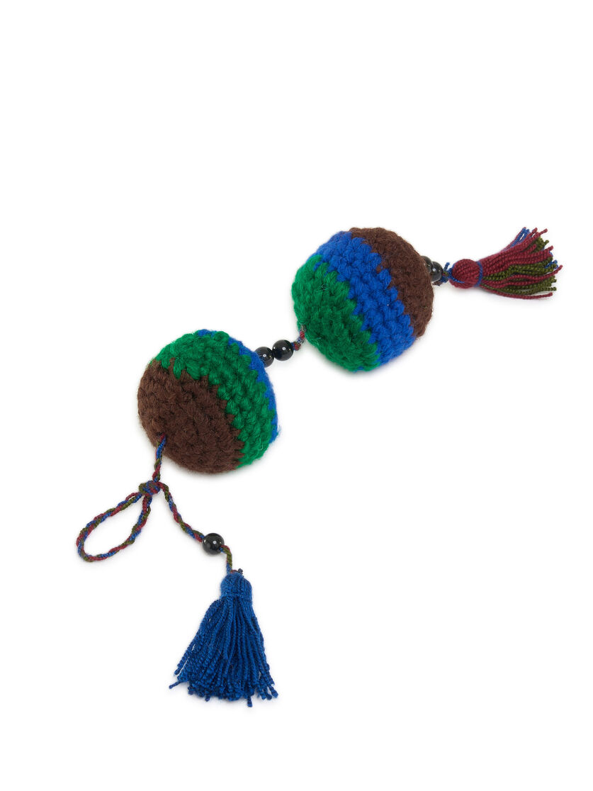 Pendant Balle Marni Market réalisé au crochet - Accessoires - Image 3