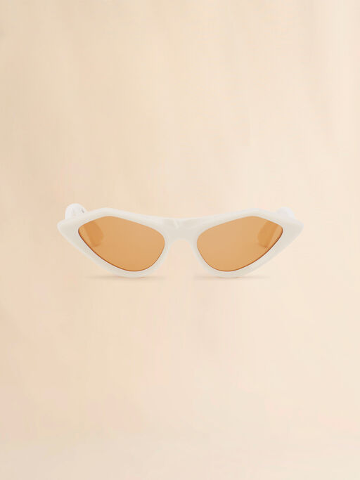 Cream acetate Tikbarri sunglasses - Optical
