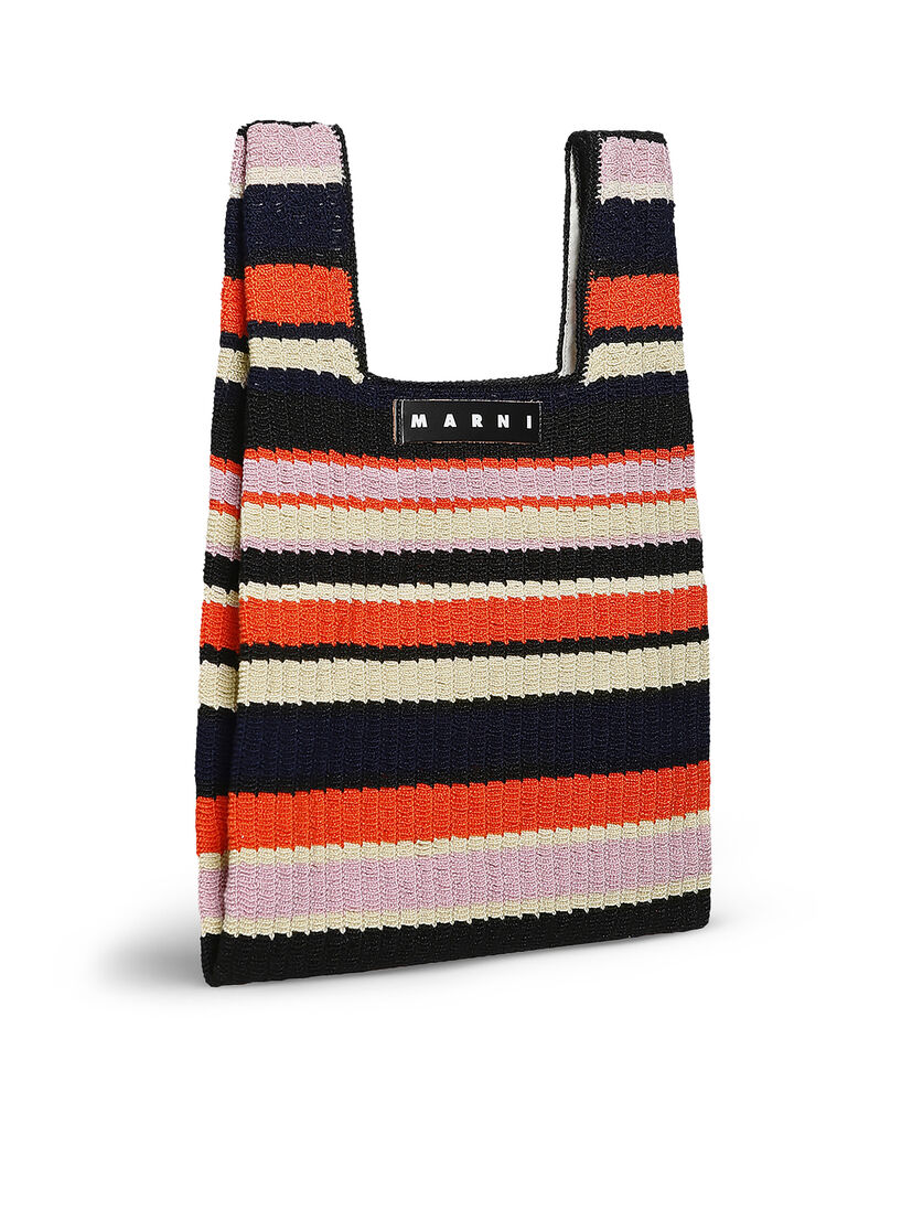 ホワイト&ブルー MARNI MARKET FISH クロシェバッグ - ハンドバッグ - Image 2
