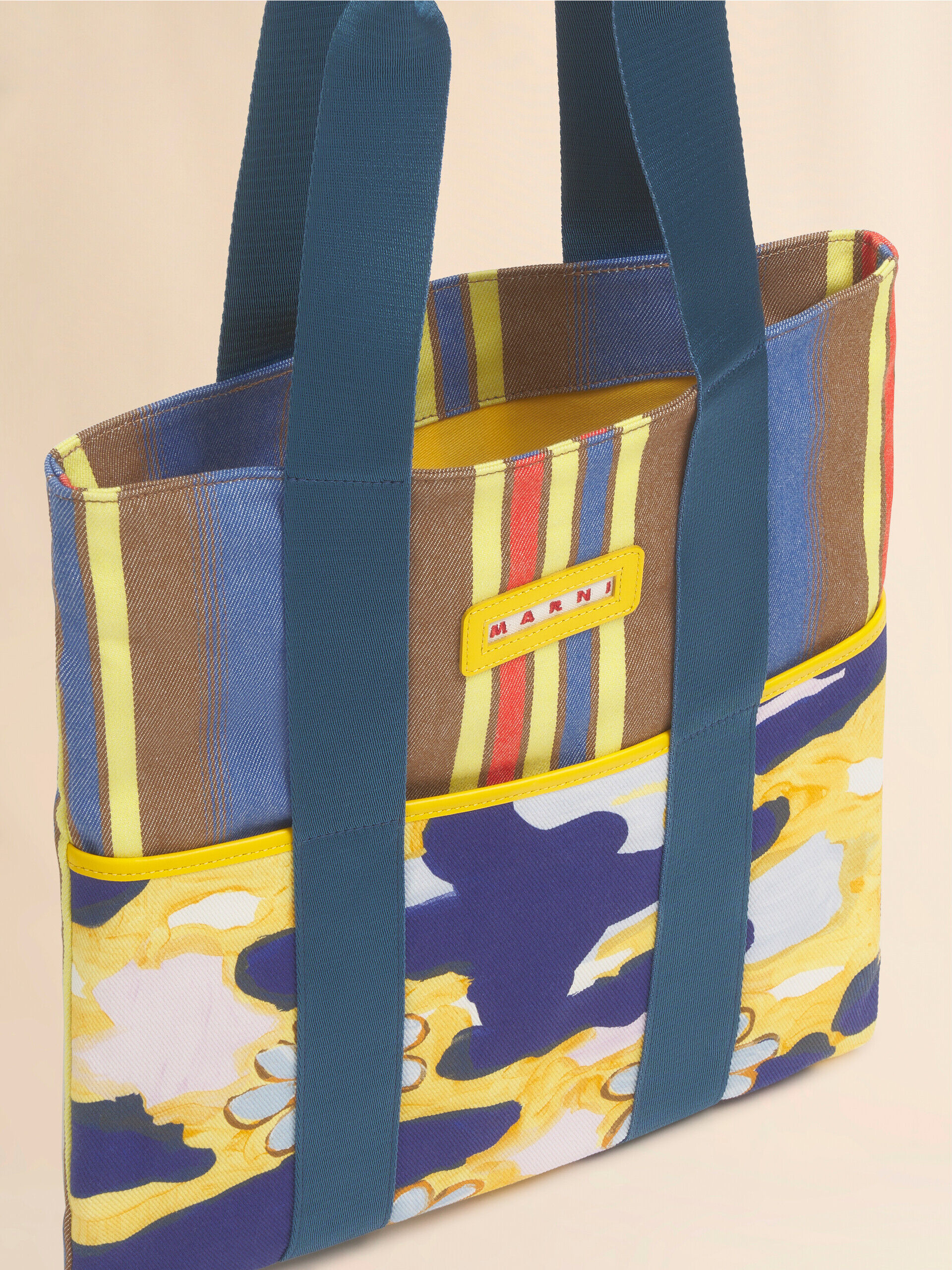 マルチカラー コットン製トート | Marni