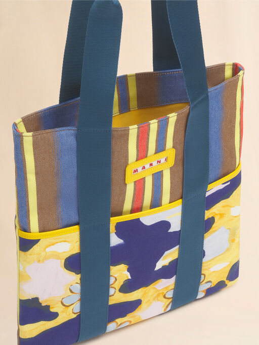 Multicolour cotton tote bag - Shopping Bags