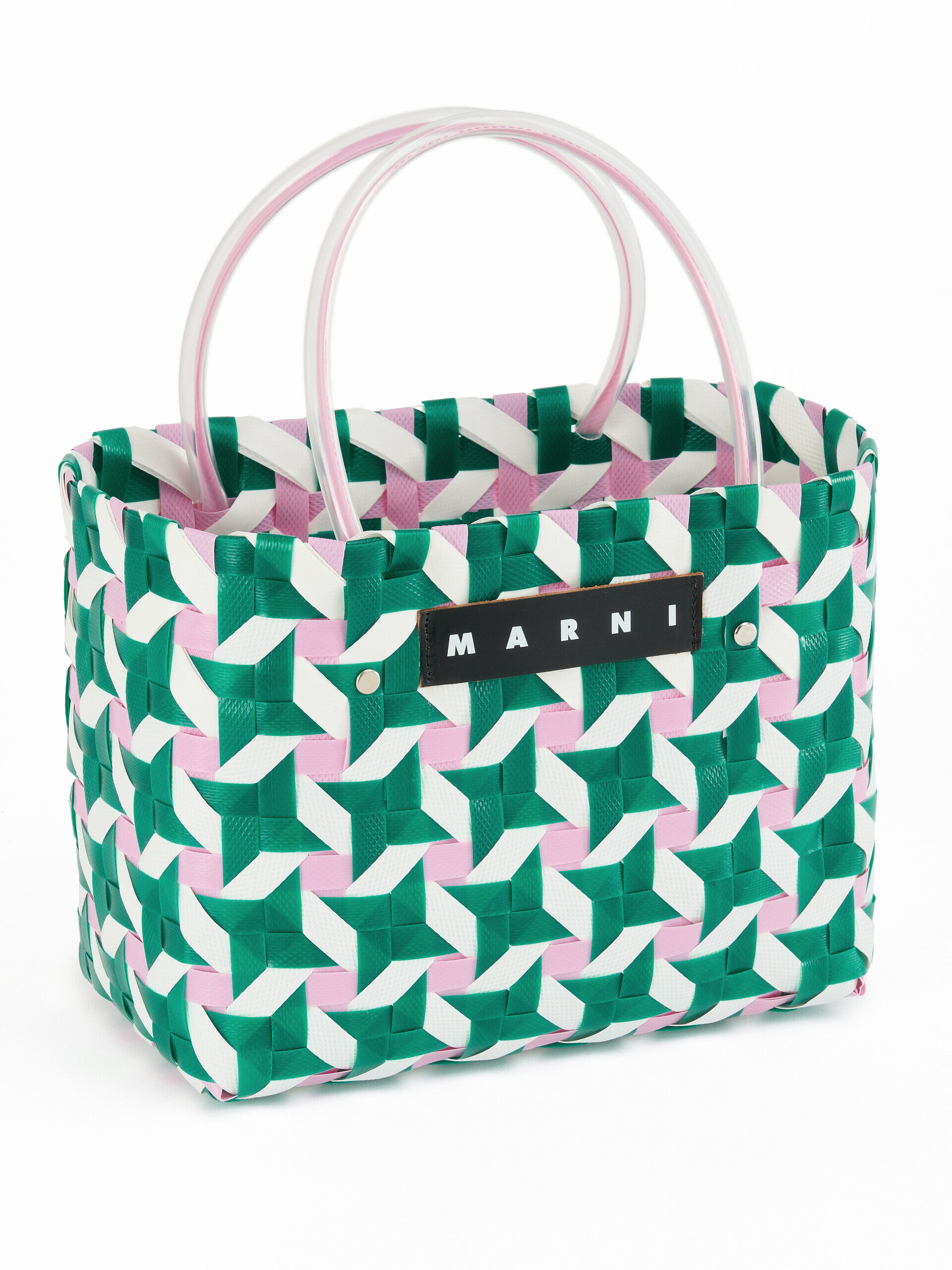 グリーン スター MARNI MARKET ミニバスケットバッグ | Marni