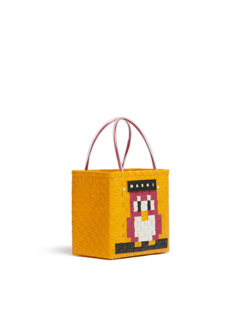ポワパープル(ダークヴァニーユオウル) MARNI MARKET ANIMAL BASKET バッグ - ショッピングバッグ - Image 2