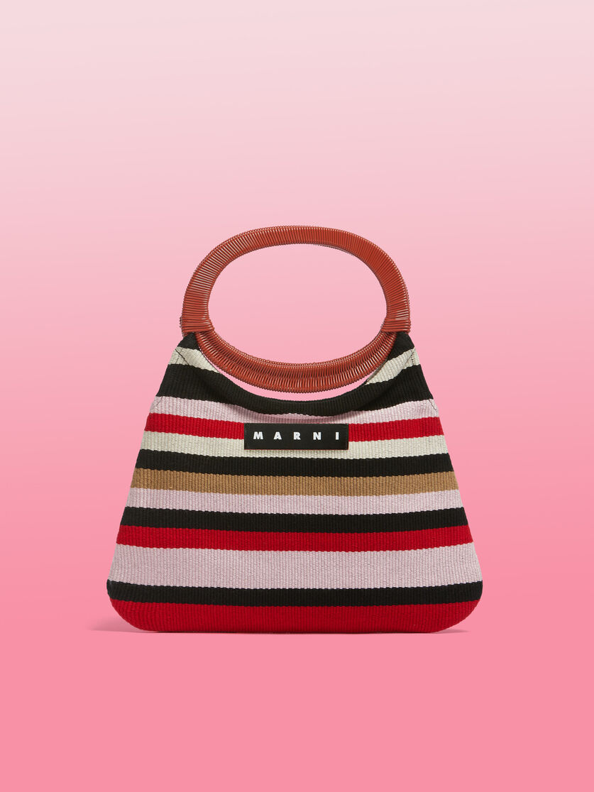 ラストブラウン MARNI MARKET BOAT BAG - ハンドバッグ - Image 1