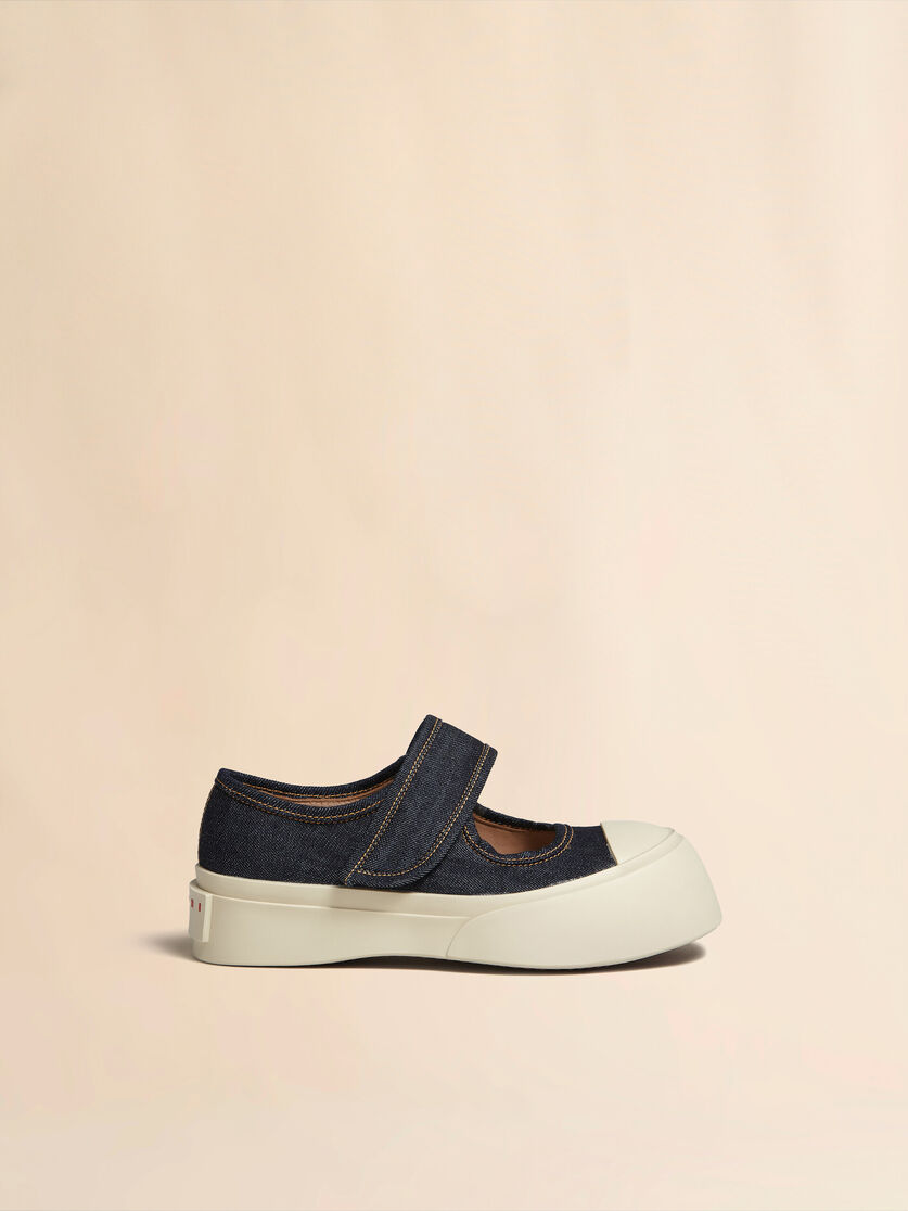Denim Mary Jane sneaker - Sneakers - Image 1