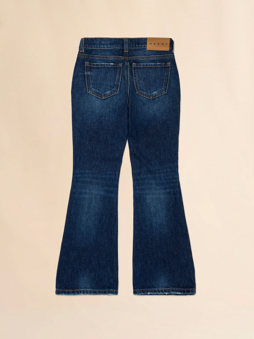 Blue denim 5-pocket jeans - Pants - Image 2