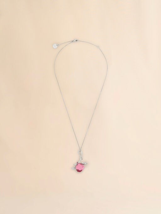 Silver tulip necklace - Necklaces