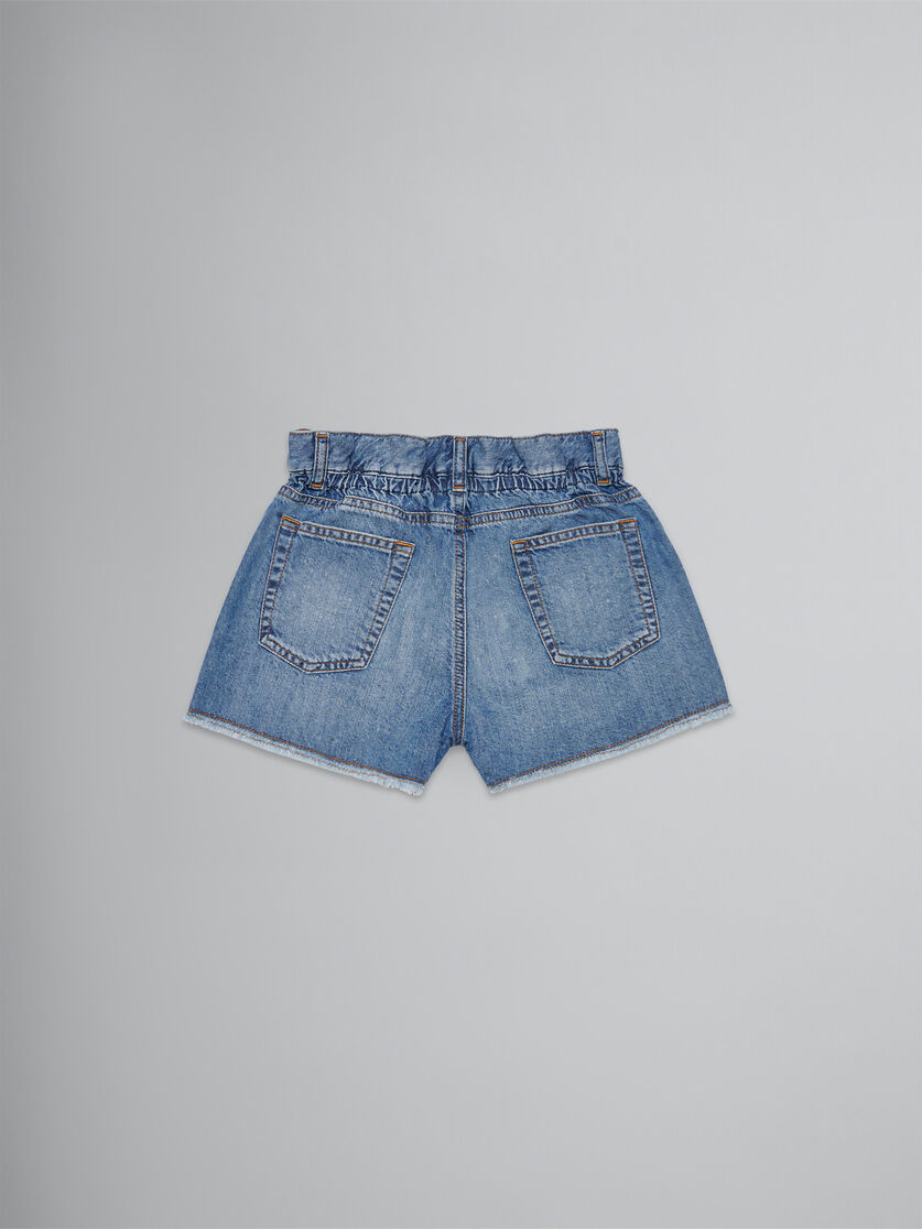 Raw cut denim shorts - Pants - Image 2