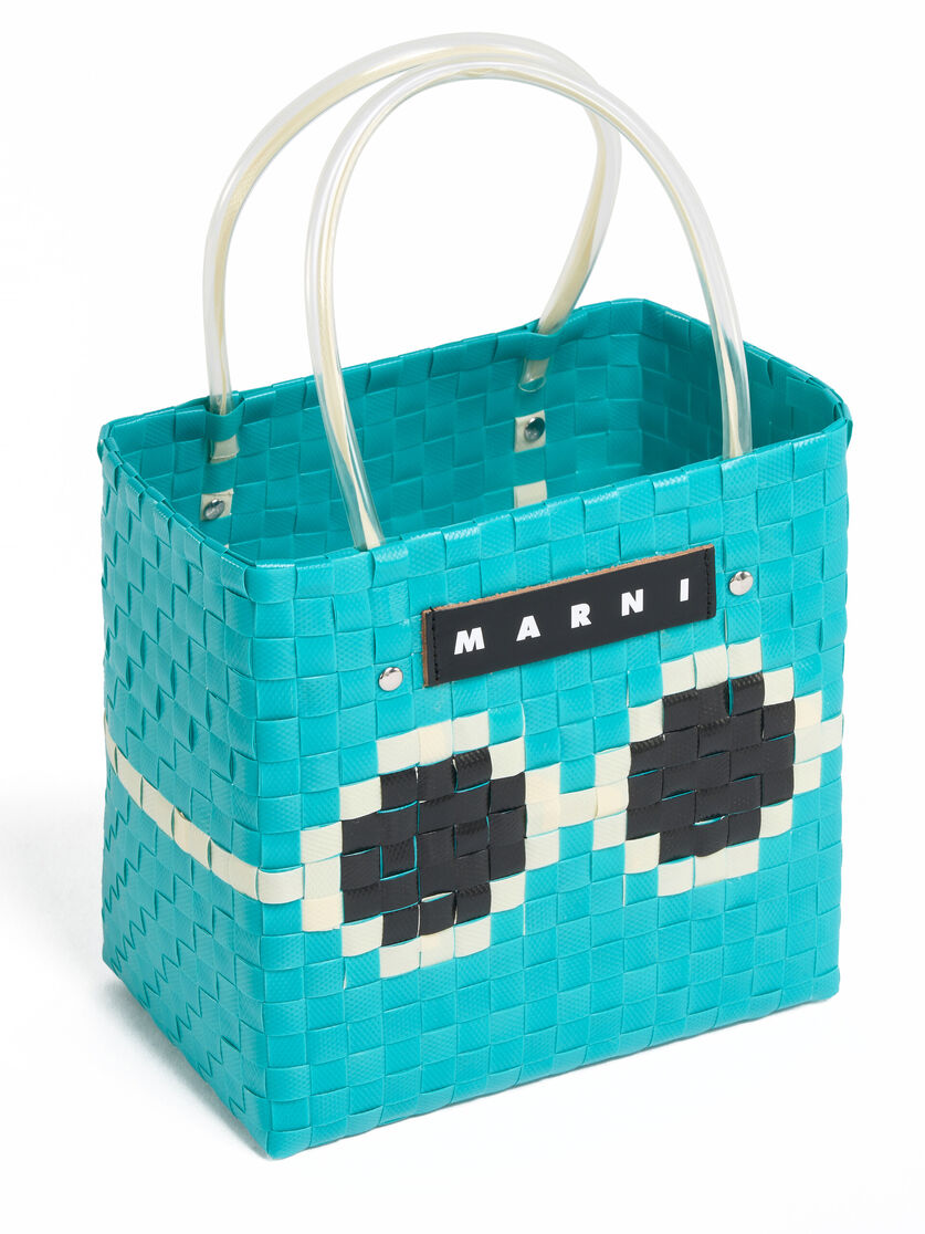 Black MARNI MARKET SUN BASKET bag - Shopping Bags - Image 4