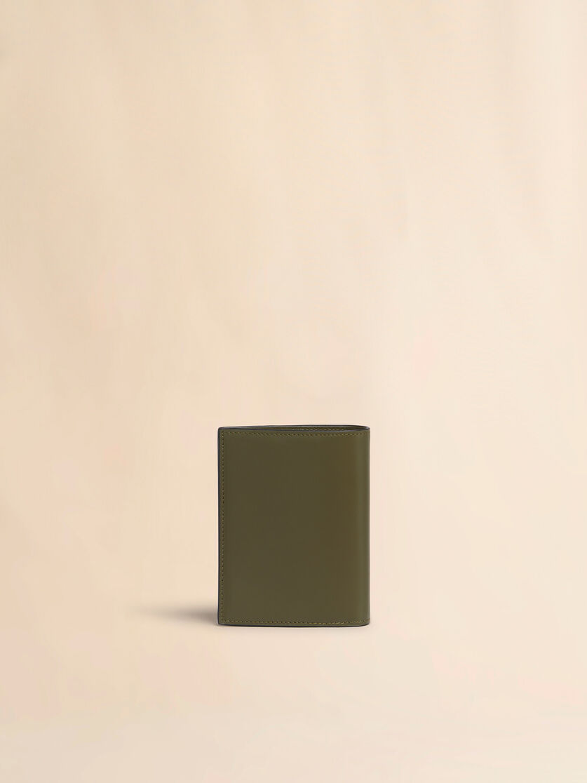 ブラウン レザー製 Envelope 二つ折りウォレット - 財布 - Image 3