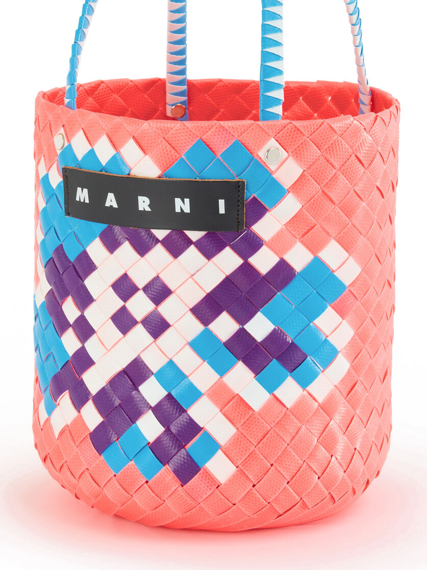 ピーチ フラワー MARNI MARKET バケットバッグ - ショッピングバッグ - Image 4