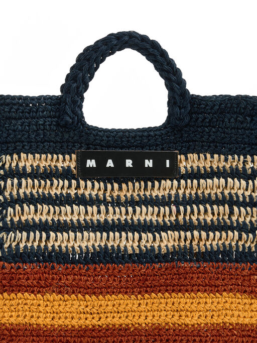 サンフラワー MARNI MARKET FIQUE バッグ - ショッピングバッグ