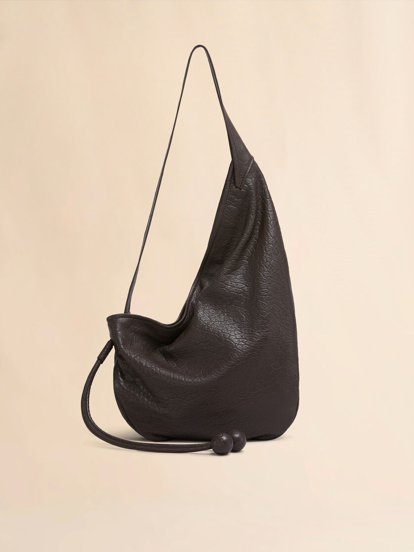 Small brown nappa Hobo bag - Shoulder Bags - Image 1