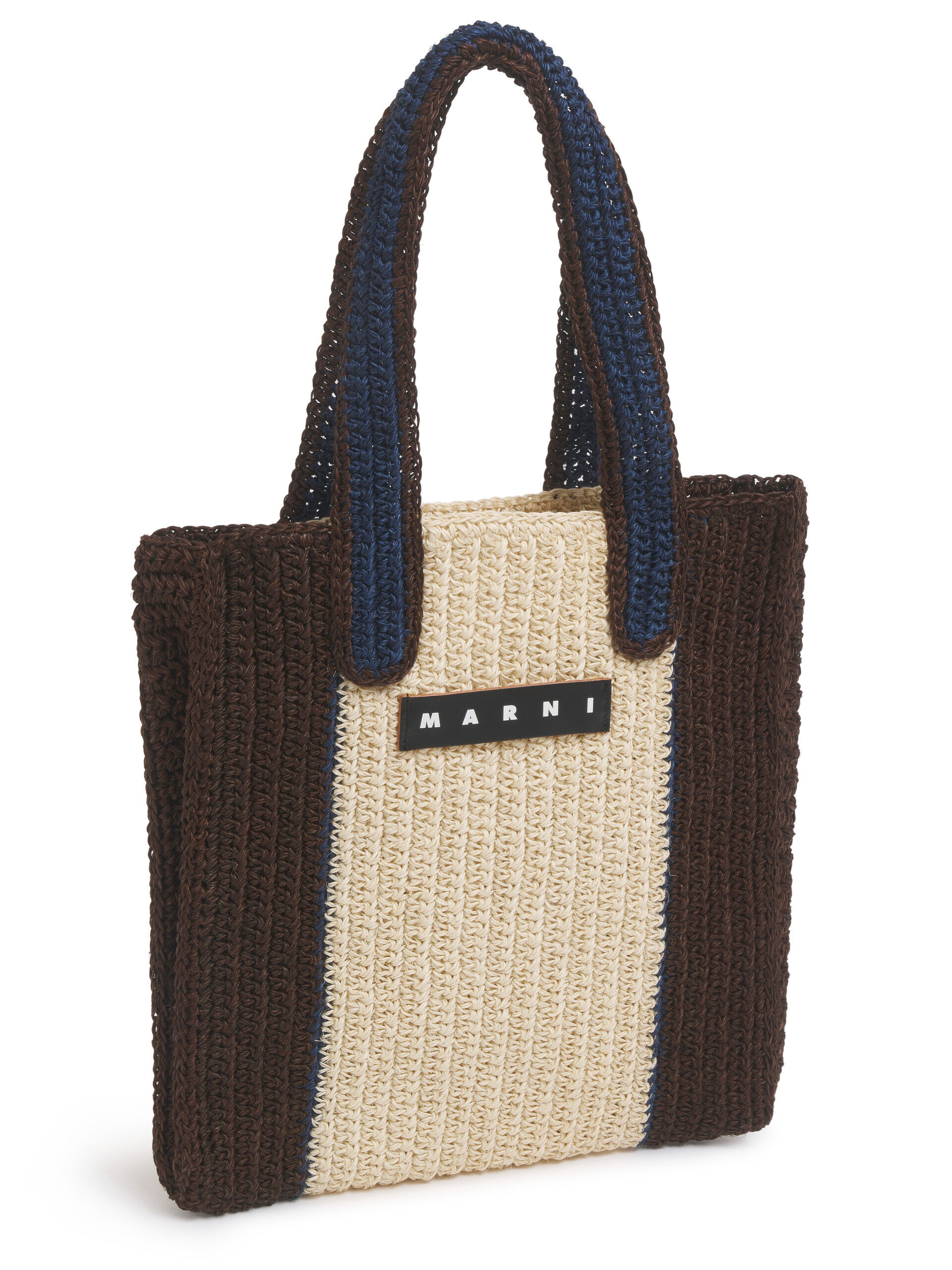 ナチュラルホワイト MARNI MARKET フィケクロシェバッグ | Marni