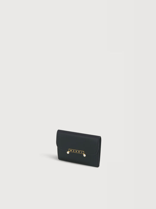 Black leather Envelope card holder - Wallets