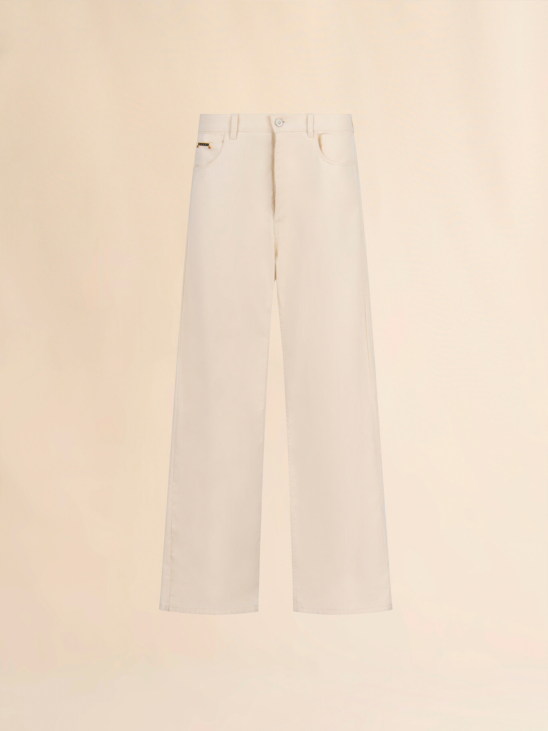 パンツ MARNI Woman Pants White PAMA0449U0UTV990 00W01 Marni Outlet: women's pants in stretch viscose - White