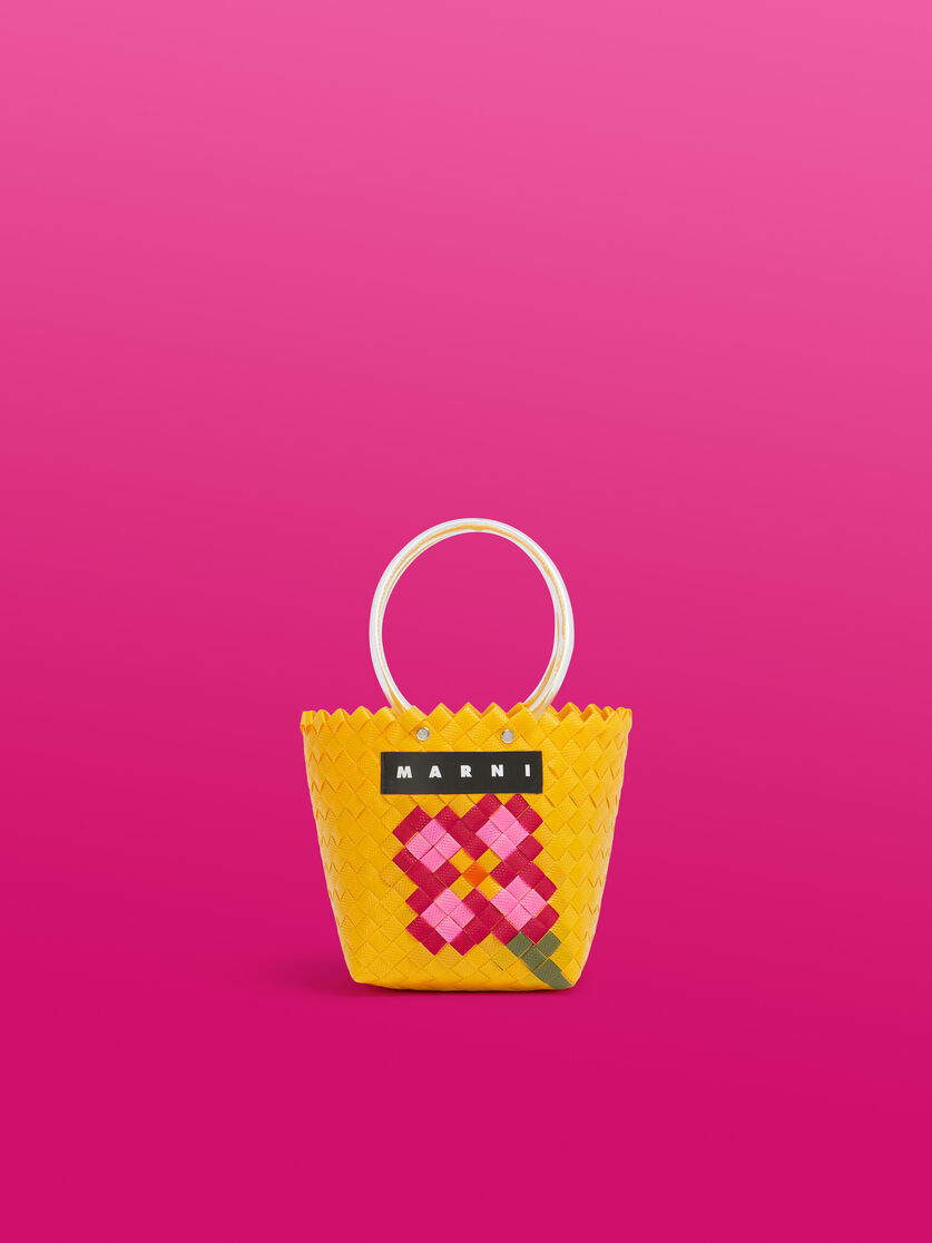 イリスブルー MARNI MARKET TAHA FLOWERS BAG - ショッピングバッグ - Image 1