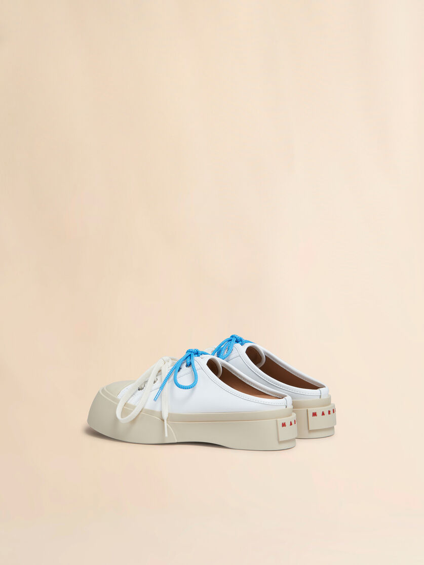 Sneaker sabot Pablo in pelle color nero - Sneakers - Image 3