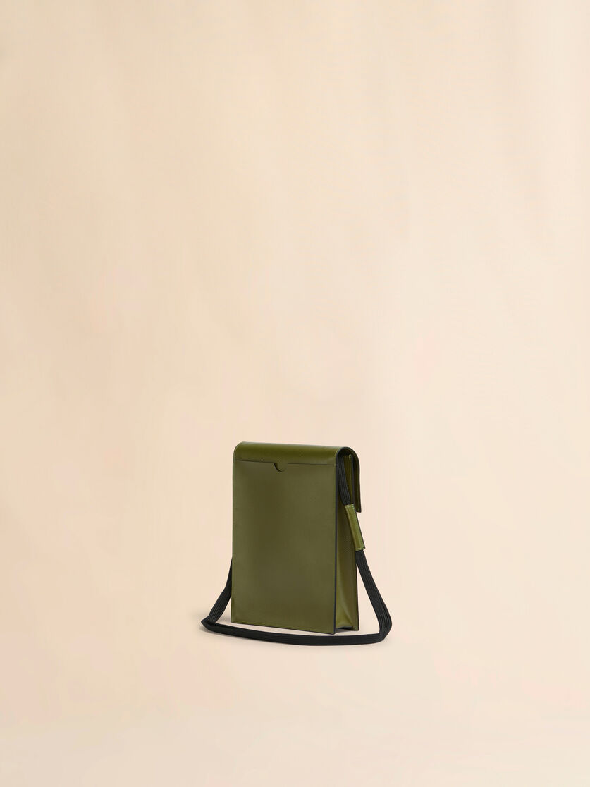 Black pouch with shoelace strap - Shoulder Bags - Image 2