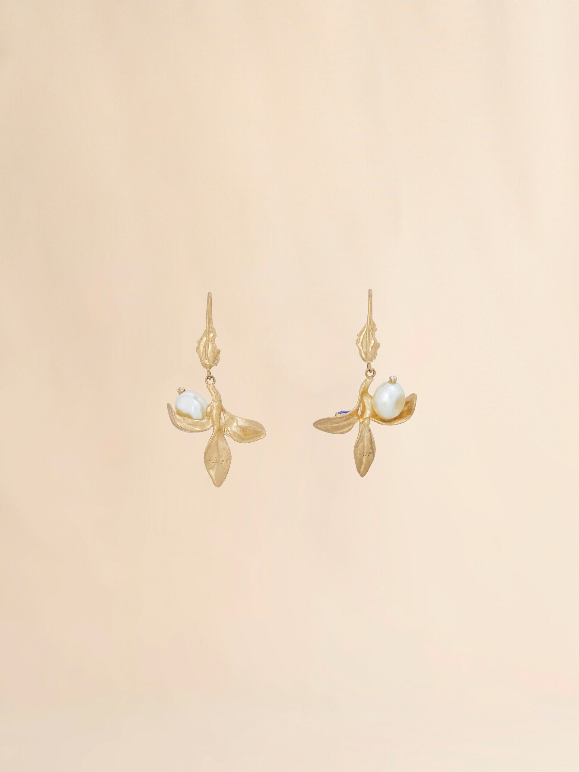 イヤリング Marni \"Marni Symbol\" drop earrings Drop earrings with chains and rings | Marni