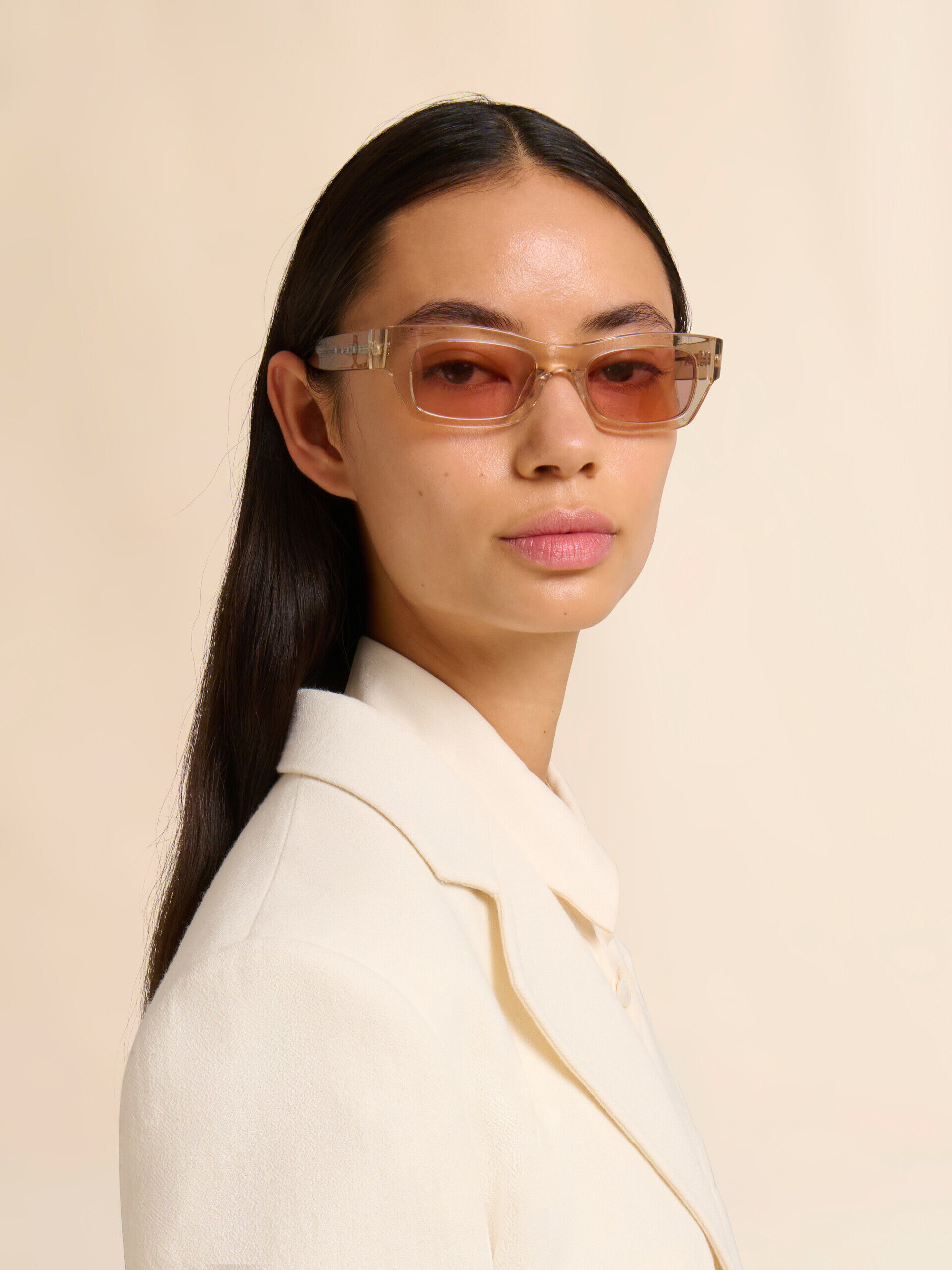 Clear cream Haicli sunglasses | Marni