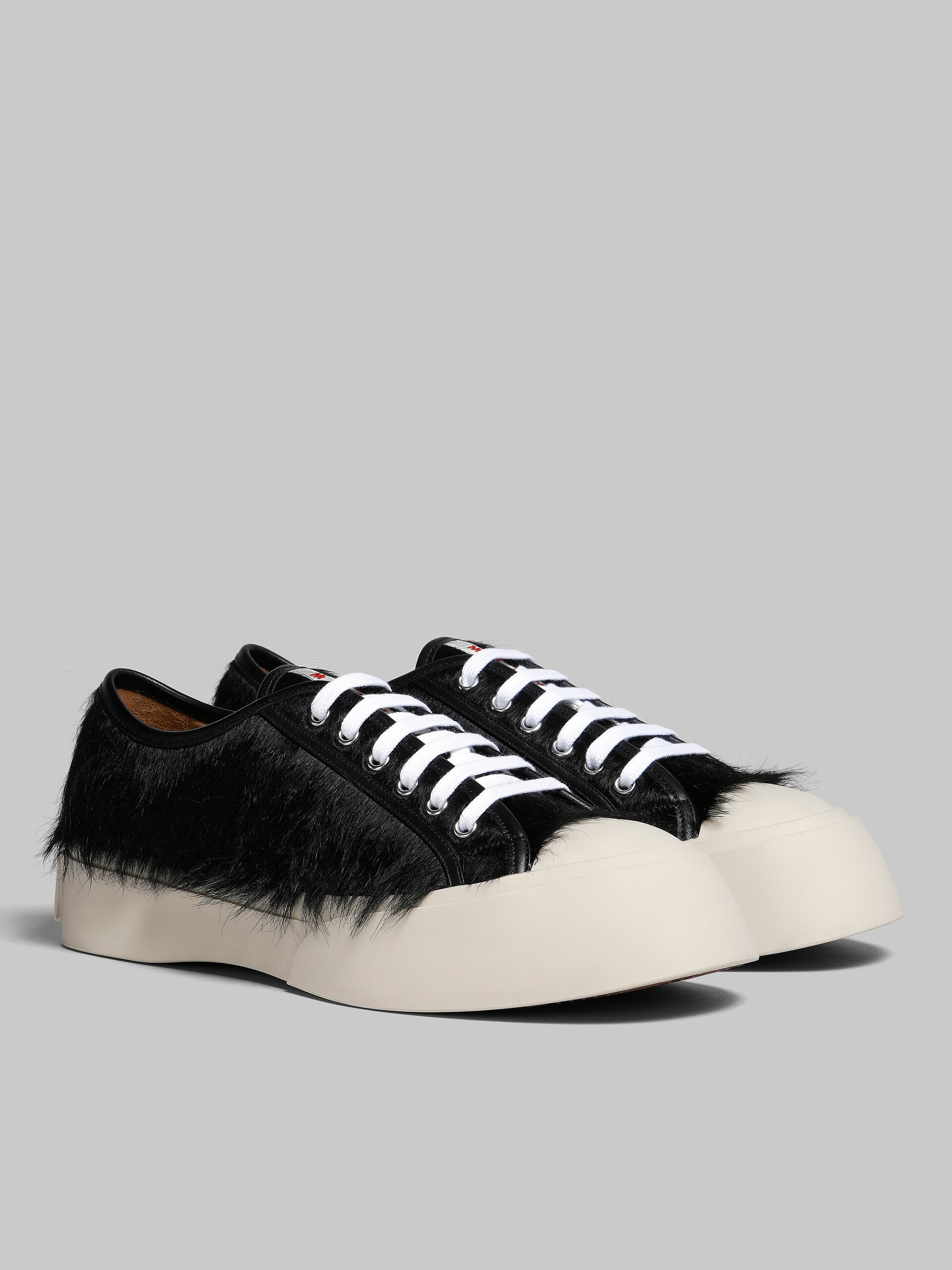 Fuchsia long-hair calfskin Pablo sneaker - Sneakers - Image 2