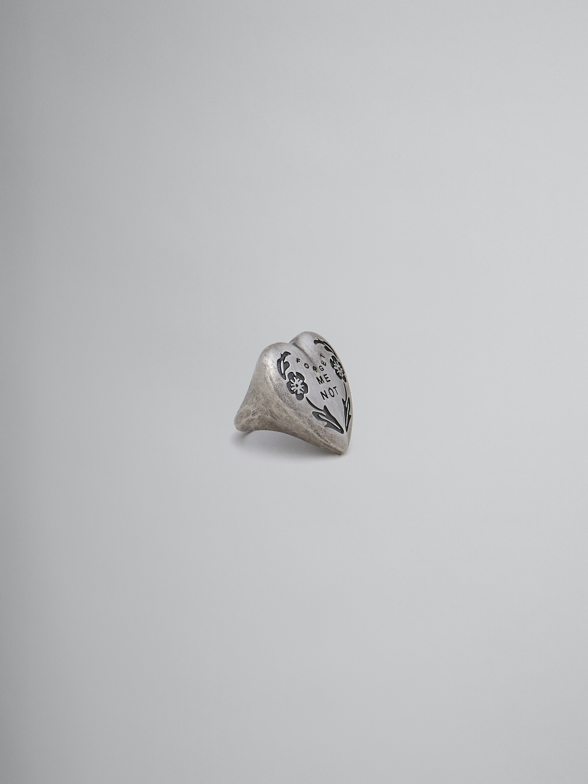 Lucky Hearts palladium ring - Rings - Image 1