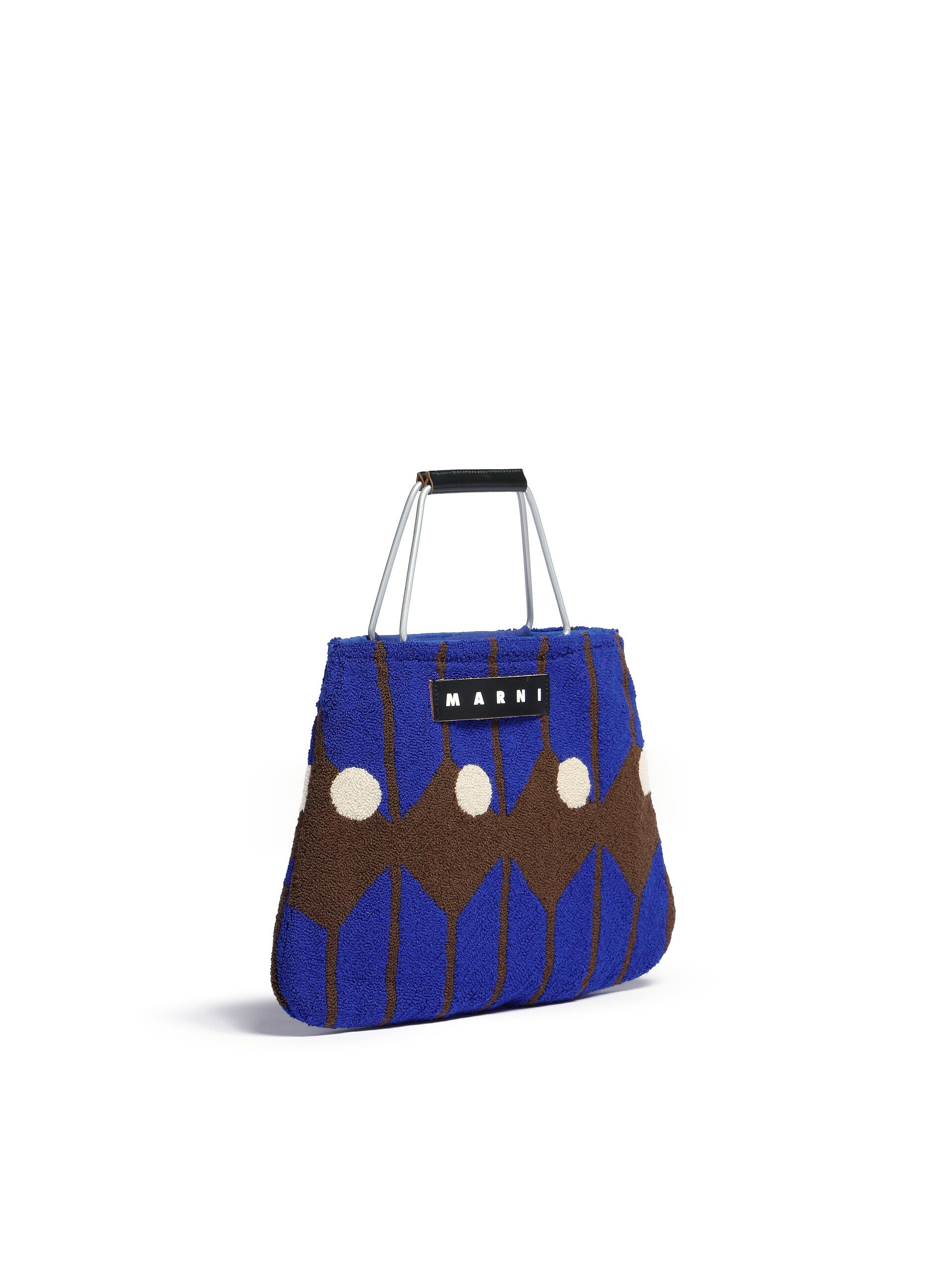 Blue Marni Market multicoloured wool bag - Bags - Image 2