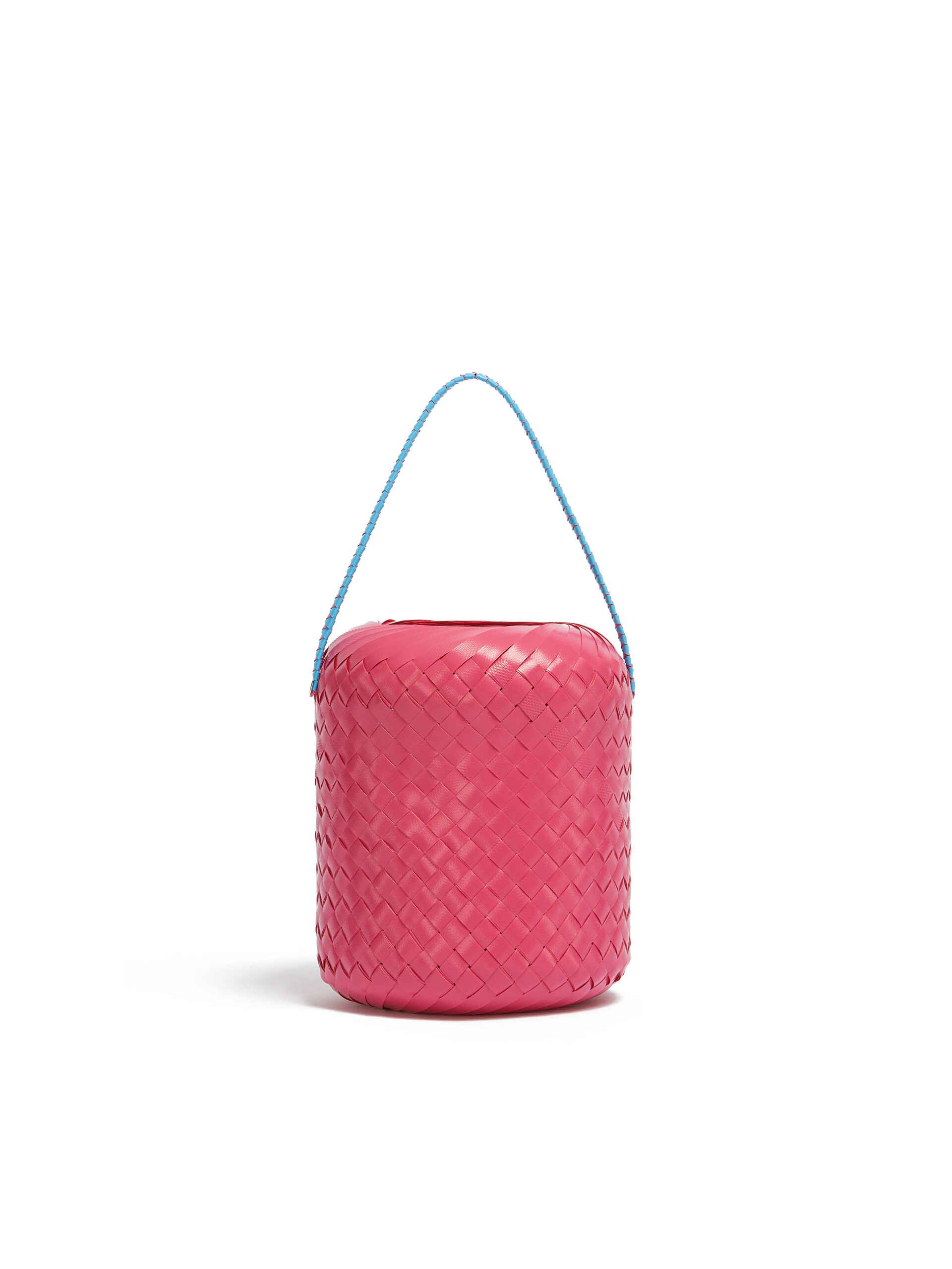 Fuchsia dolphin MARNI MARKET BUCKET bag - Shopping Bags - Image 3