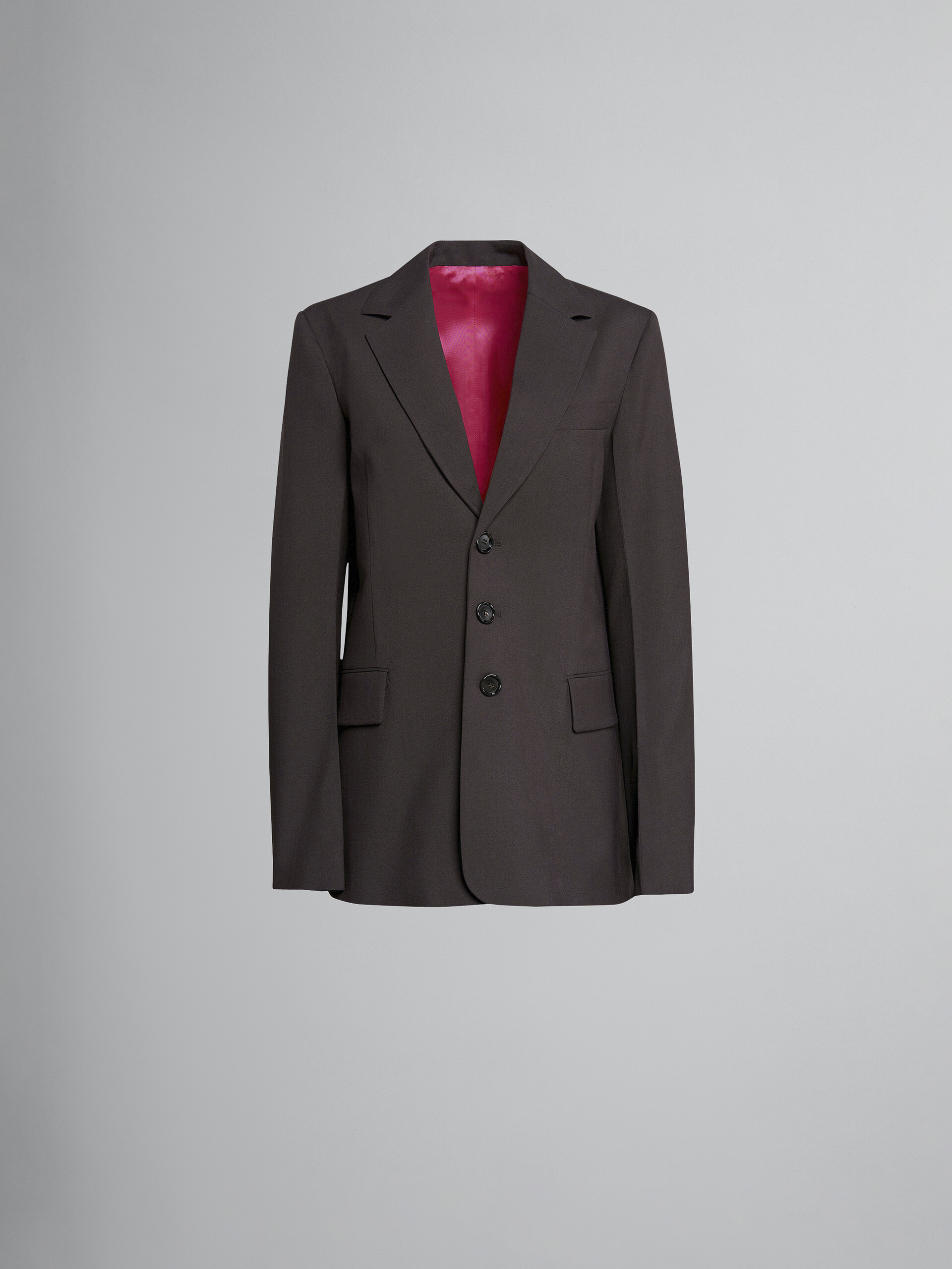 Reversible tropical wool blazer - Jackets - Image 1