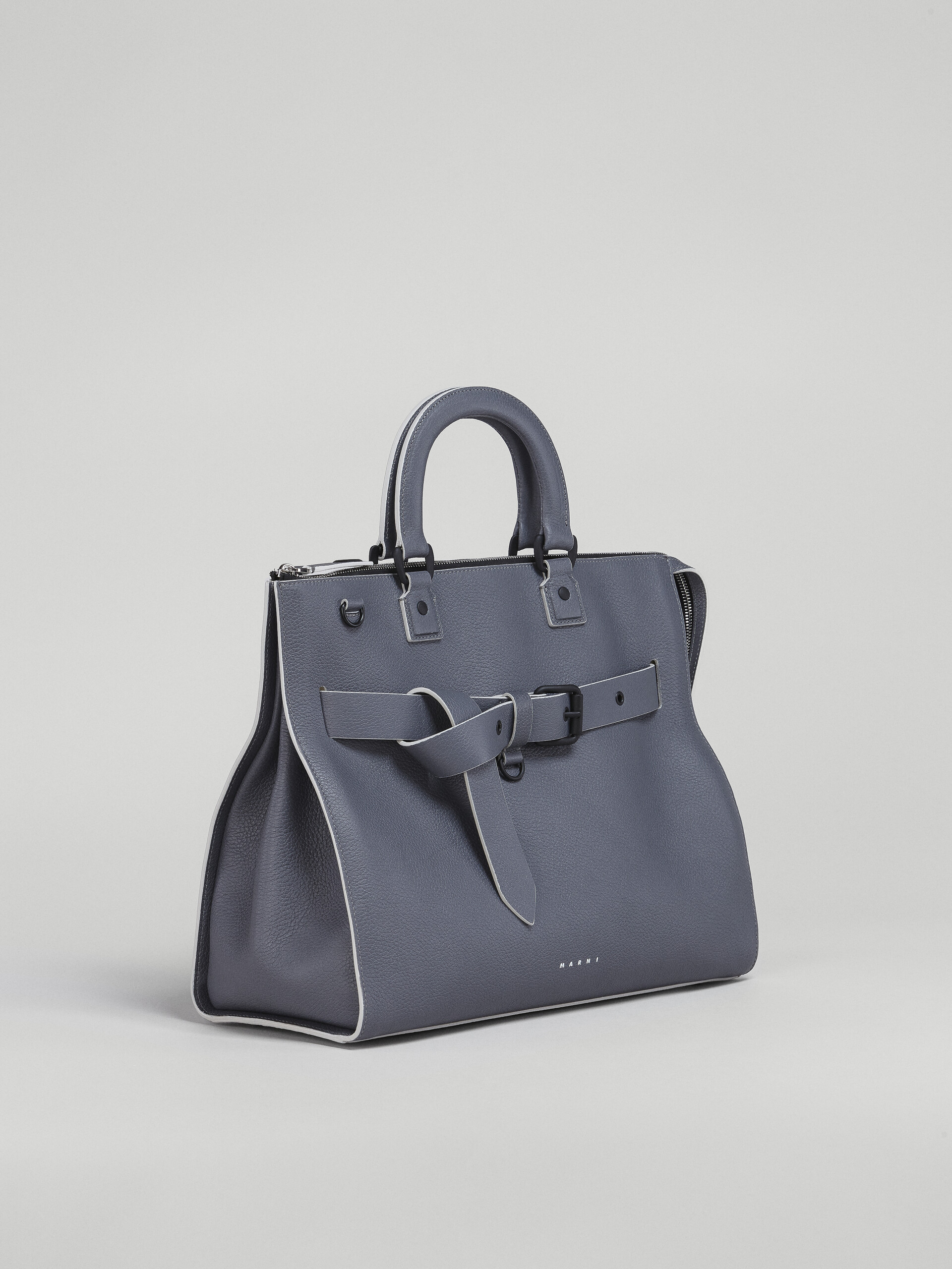 TREASURE bag in grained calf leather - Handbag - Image 6