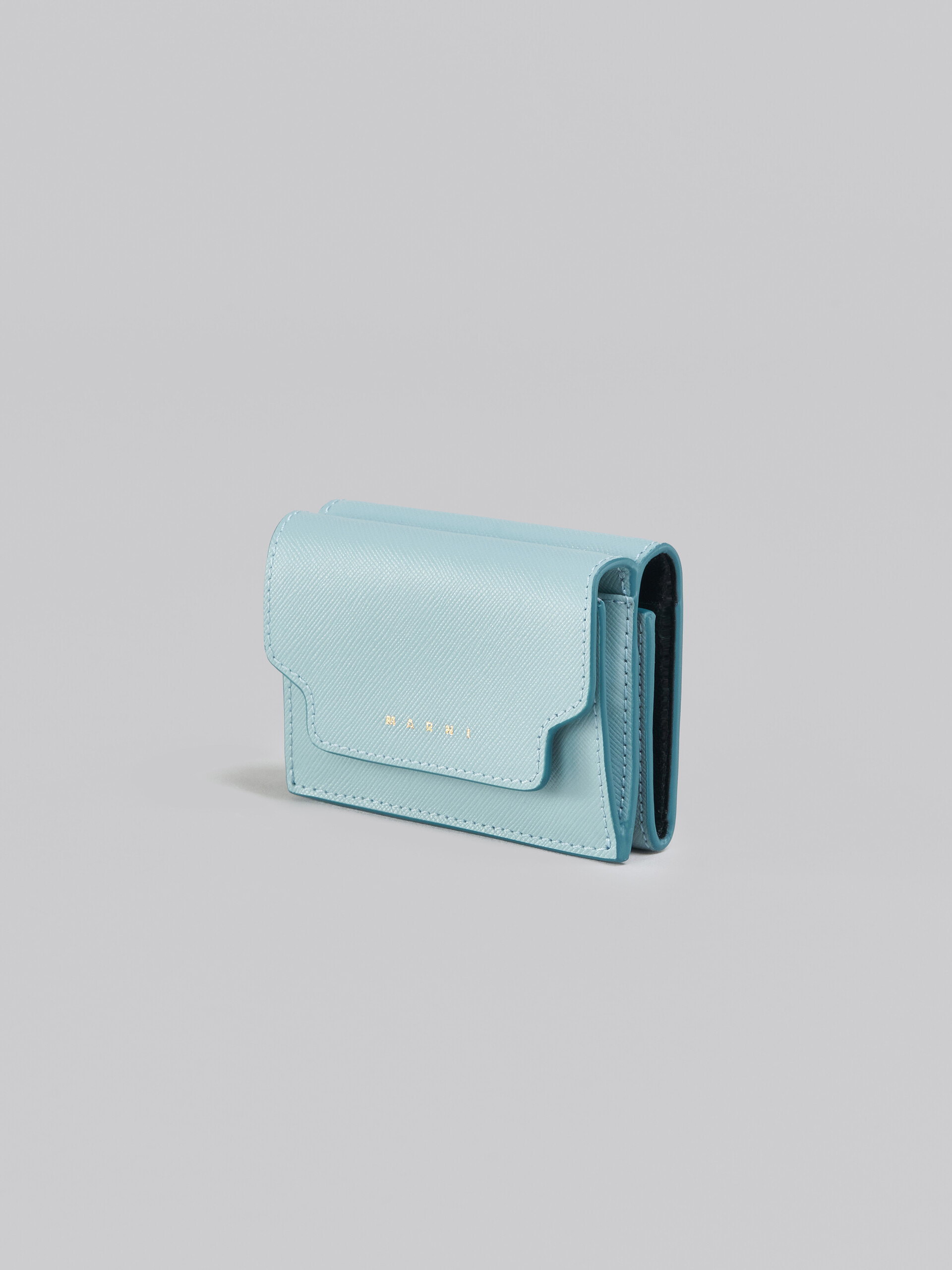 Wallets & purses Marni - Saffiano leather tri-fold wallet -  PFMOW02U07LV520Z360N