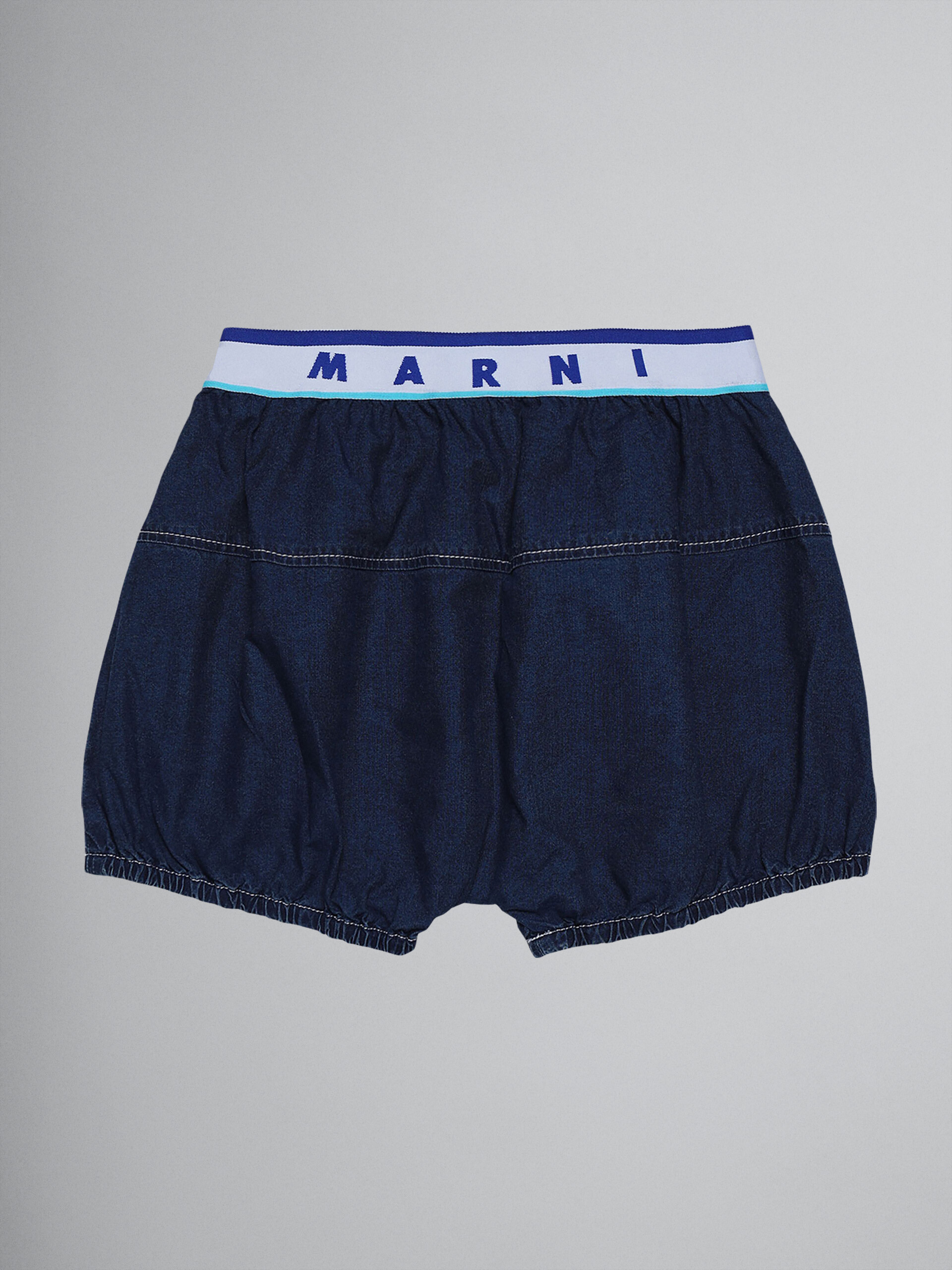 "M" denim short trousers - Pants - Image 2