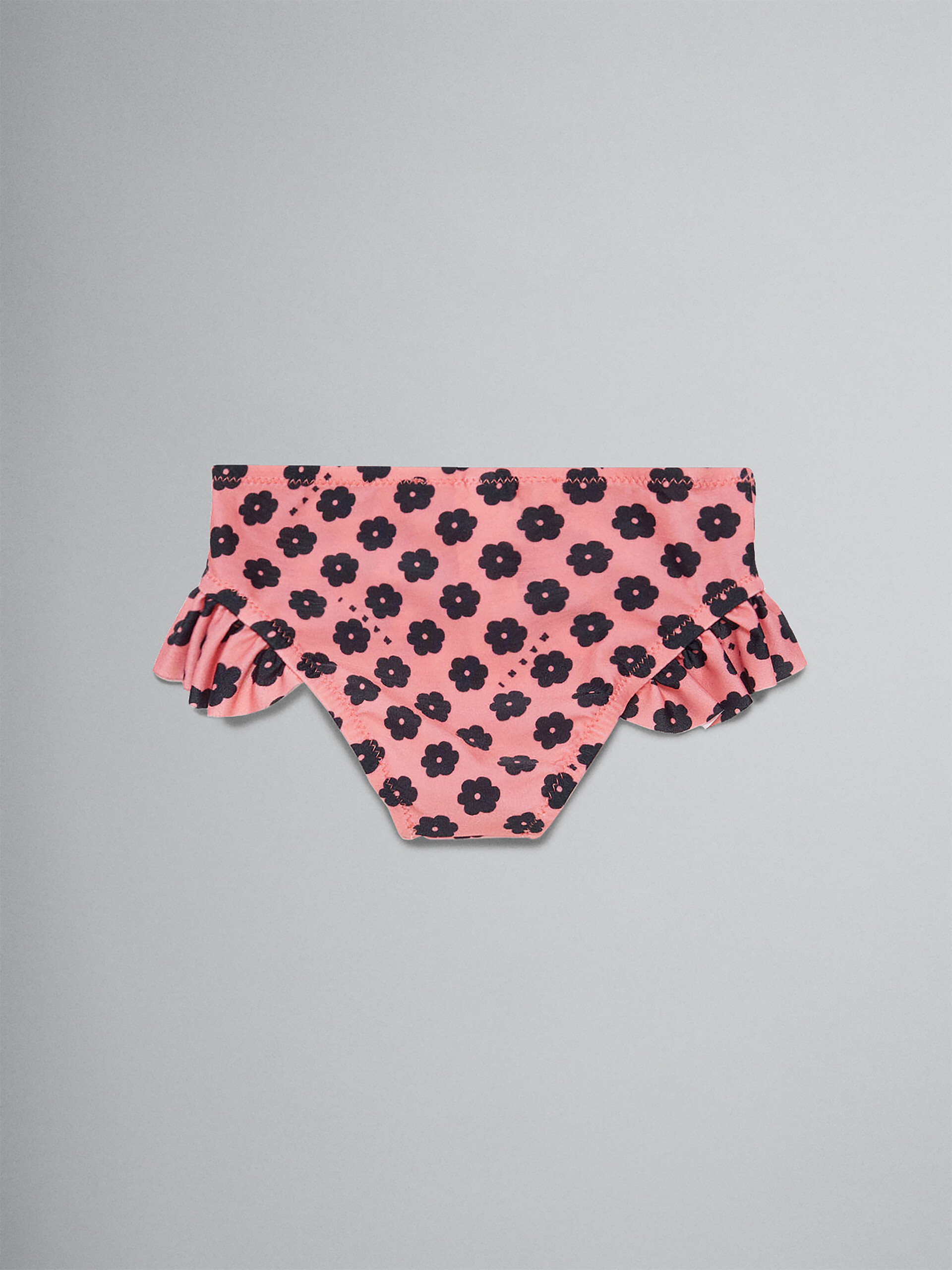 Bas de bikini rose à motif floral - Maillots de bain - Image 2