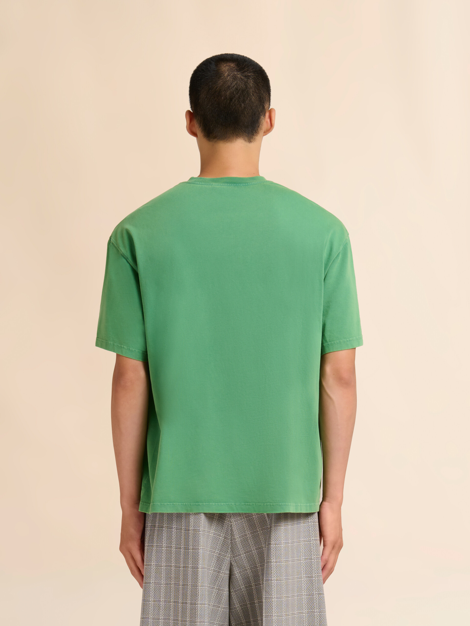Camiseta de algodón verde con aplique de Marni - Camisas - Image 3