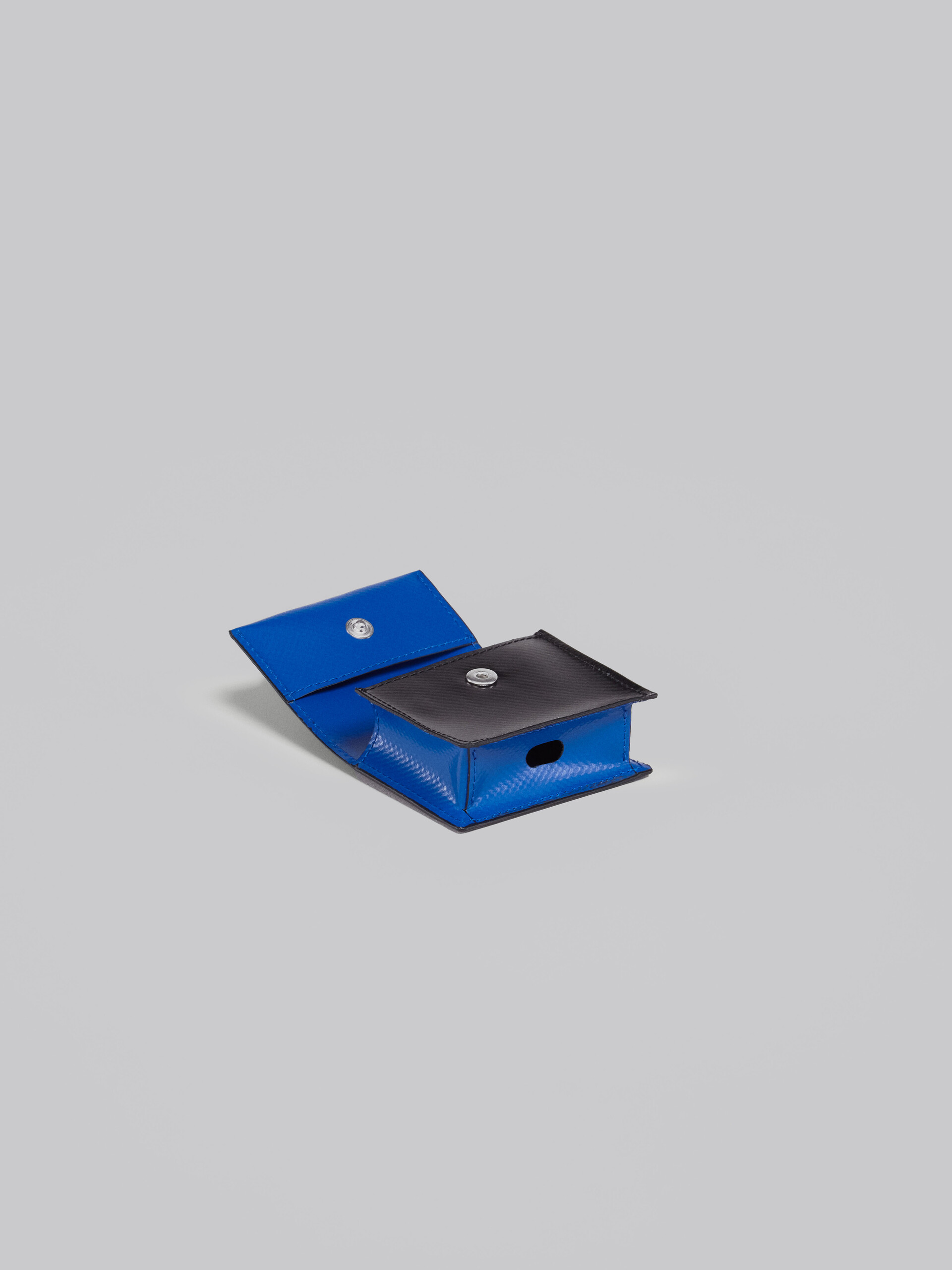 Porta AirPods nero e blu - Portafogli e piccola pelletteria - Image 4