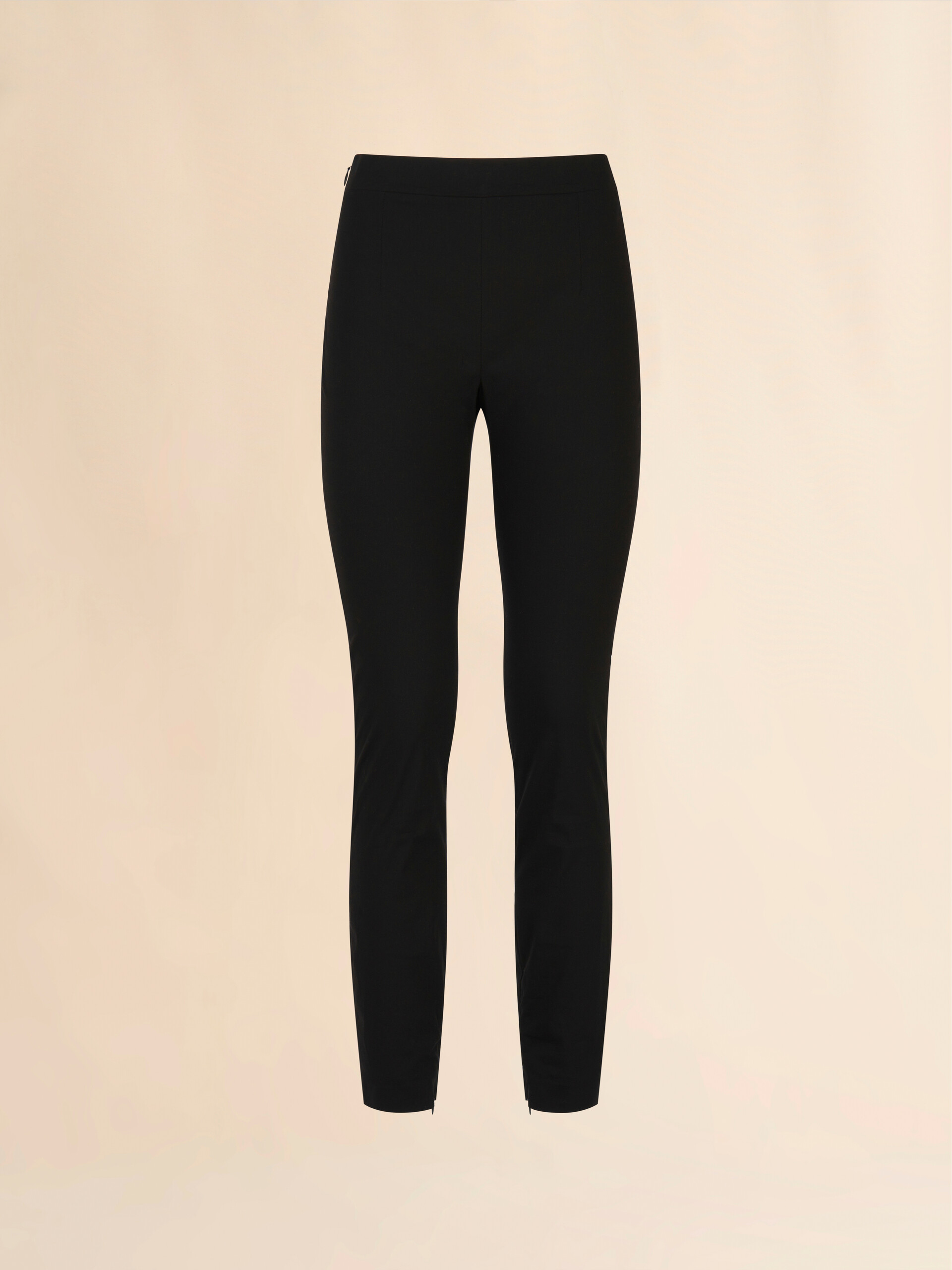 Marni Symbol 디테일 블랙 스트레치 포플린 트라우저 - 팬츠 - Image 1