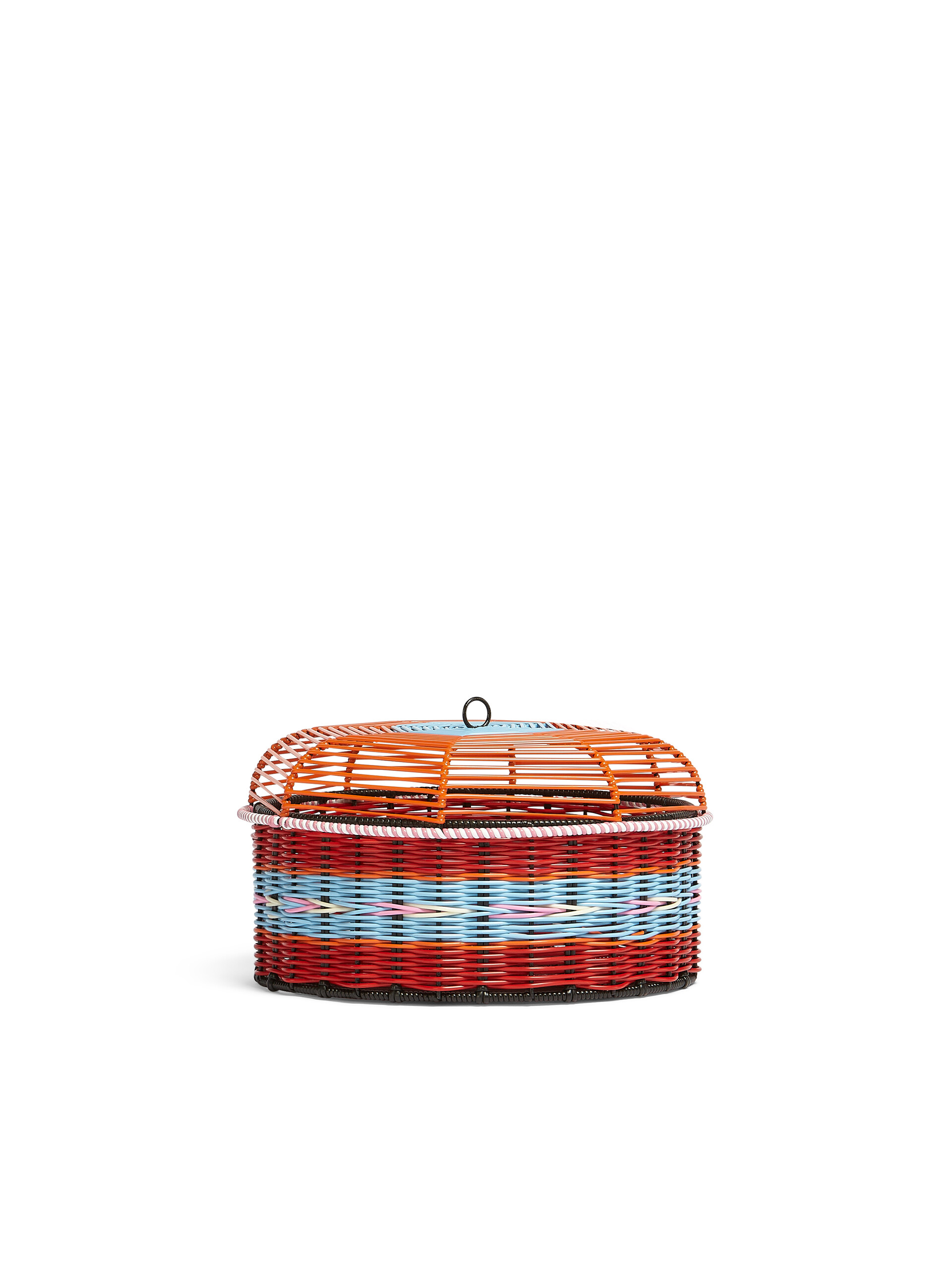 Large MARNI MARKET  case in iron and red PVC - Home Accessories - Image 2