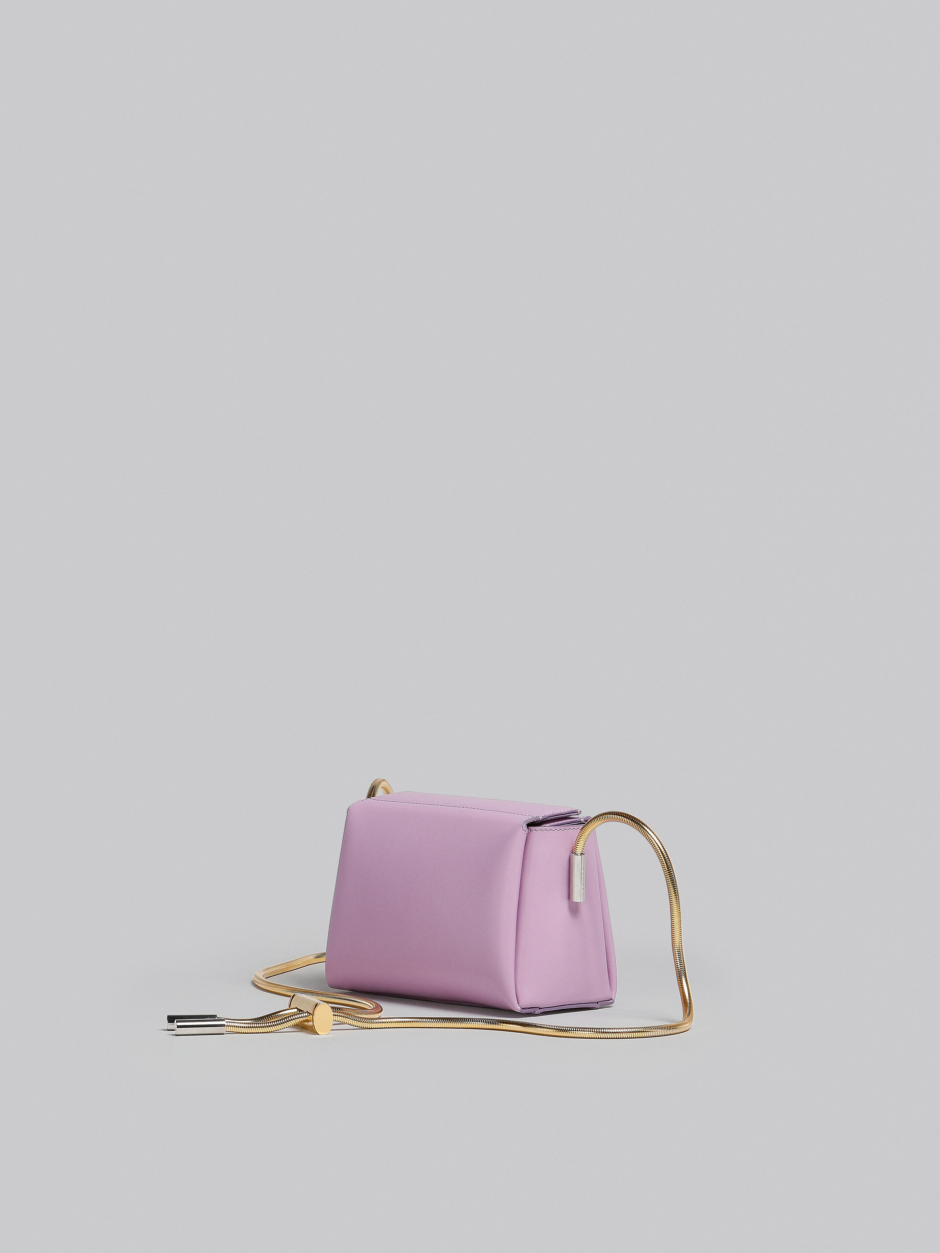 Toggle Small Bag in lilac leather - Shoulder Bags - Image 3